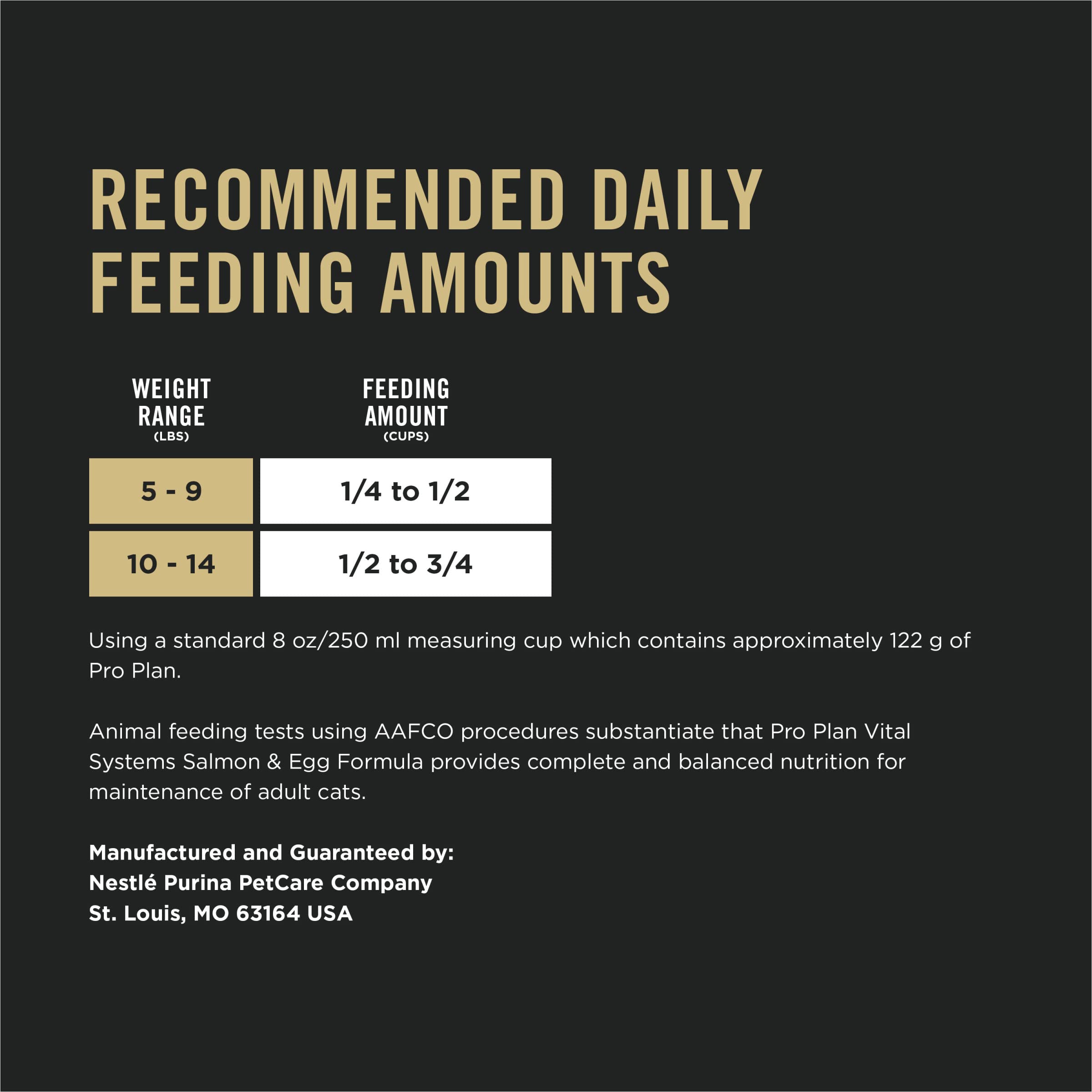 Purina Pro Plan Vital Systems Salmon and Egg Formula 4-in-1 Adult Dry Cat Food - 5 lb. Bag
