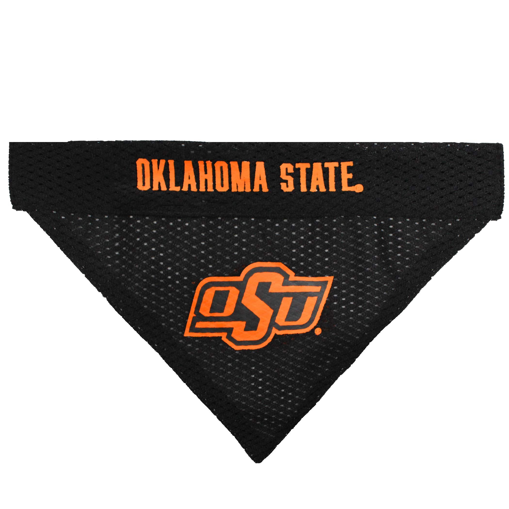 Pets First Collegiate Pet Accessories, Reversible Bandana, Oklahoma State Cowboys, Large/X-Large