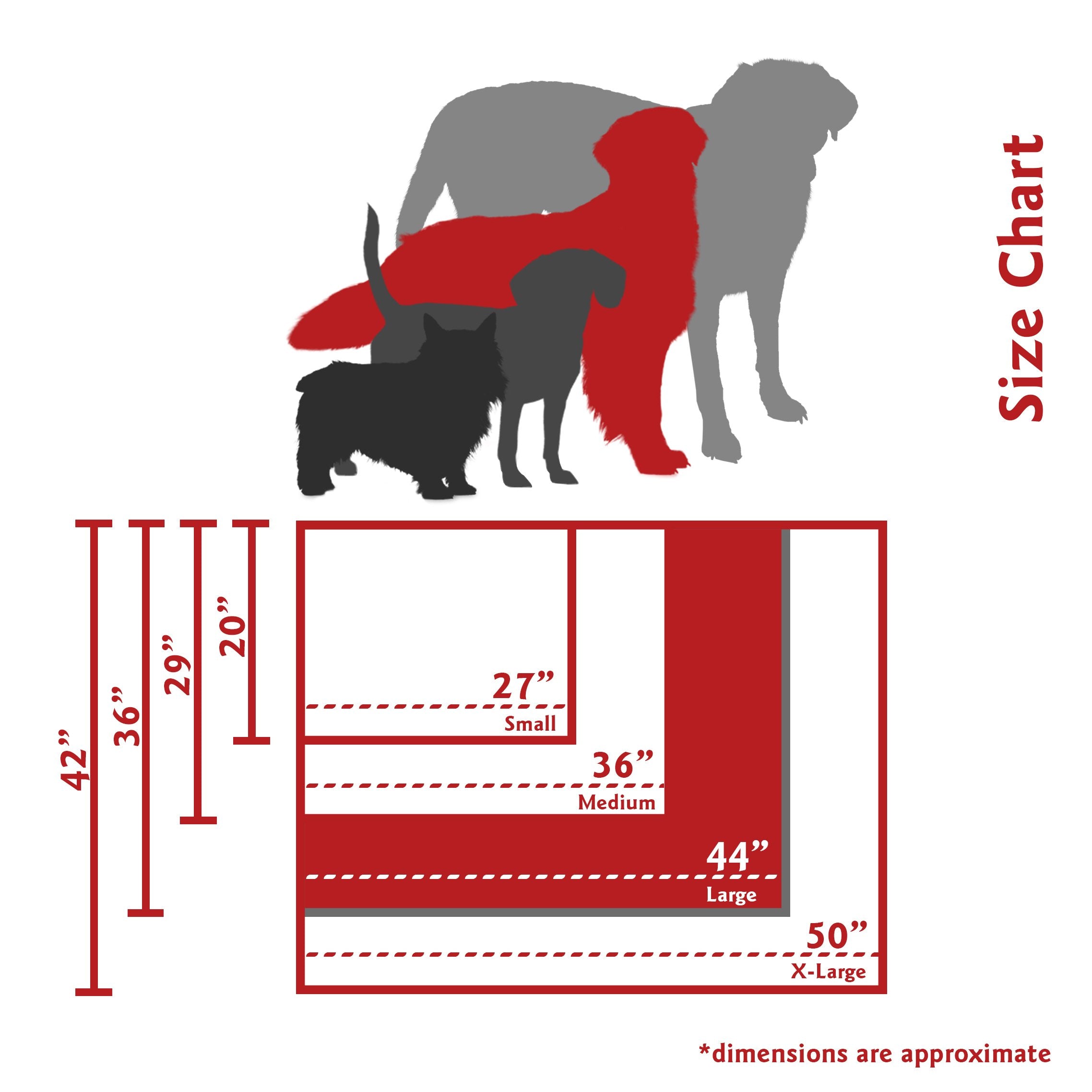Majestic Pet Towers Rectangle Pet Bed - Pacific - Large