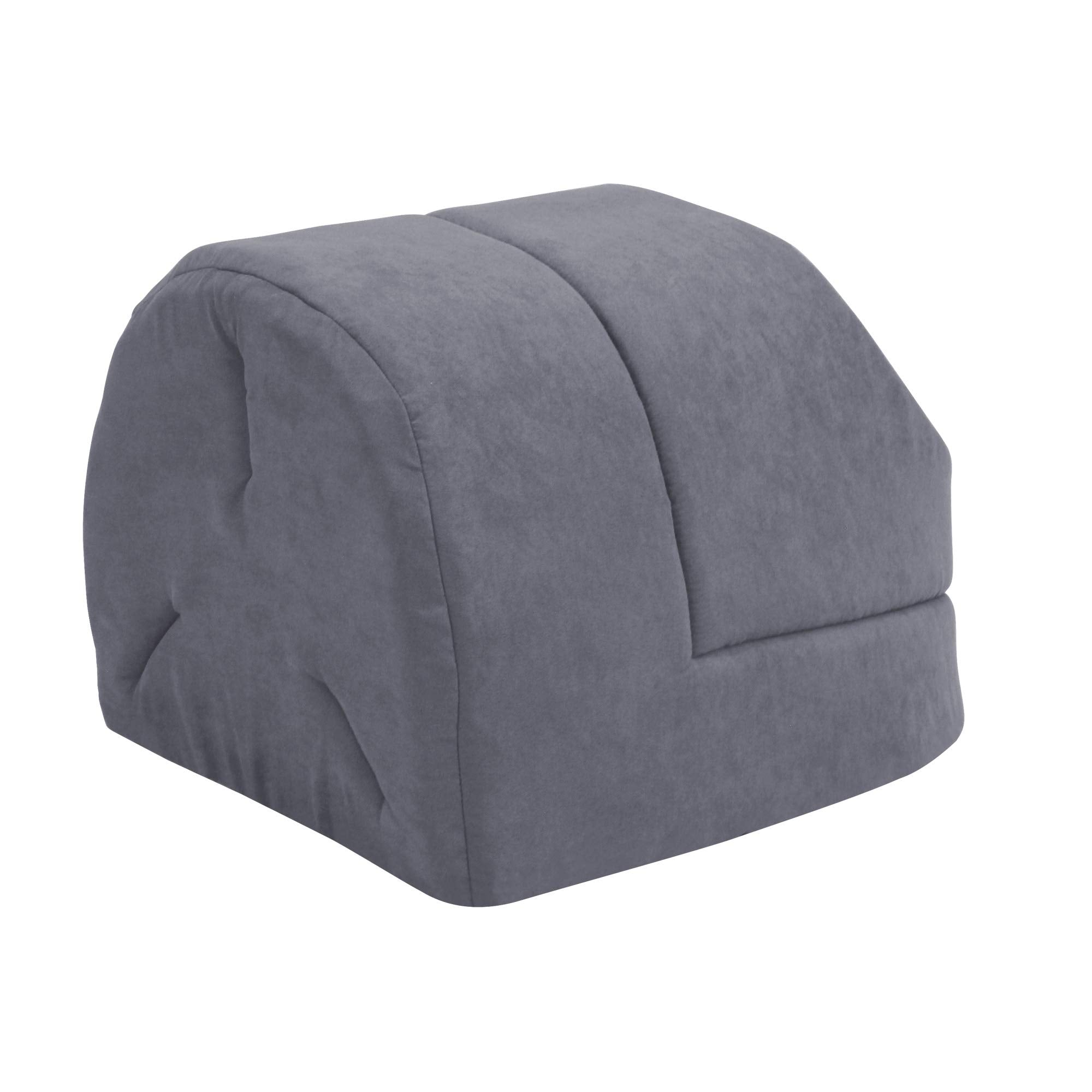 Goopaws Goopaws Cat Cave For Cat And Warming Burrow Cat Bed, Pet Hideway Sleeping Cuddle Cave (Grey-2)
