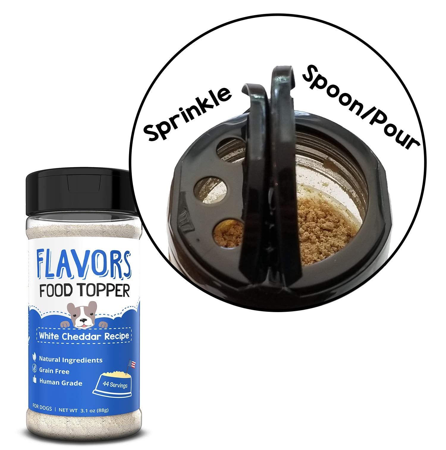BEAUMONT BASICS Flavors Food Topper for Dogs - All 4 Recipes Gift Pack - Natural, Grain Free - Perfect Seasoning, Gravy, and Kib