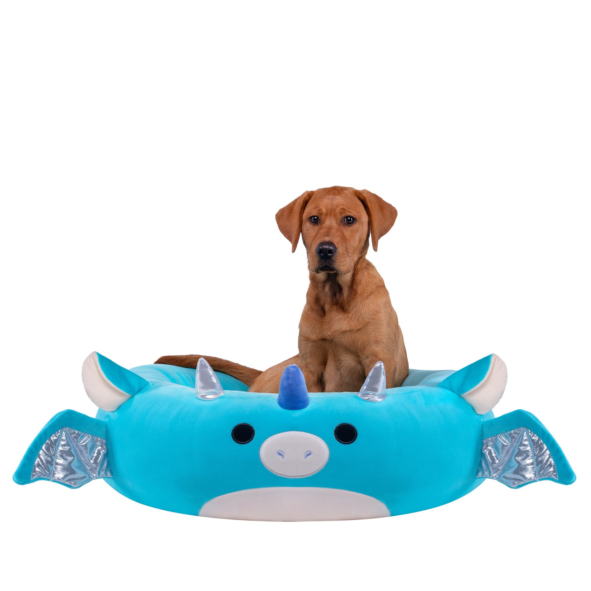 Squishmallows Original 30-Inch Tatiana The Dragon Pet Bed - Large -Sized Ultrasoft Official Plush Pet Bed For Dogs And Cats