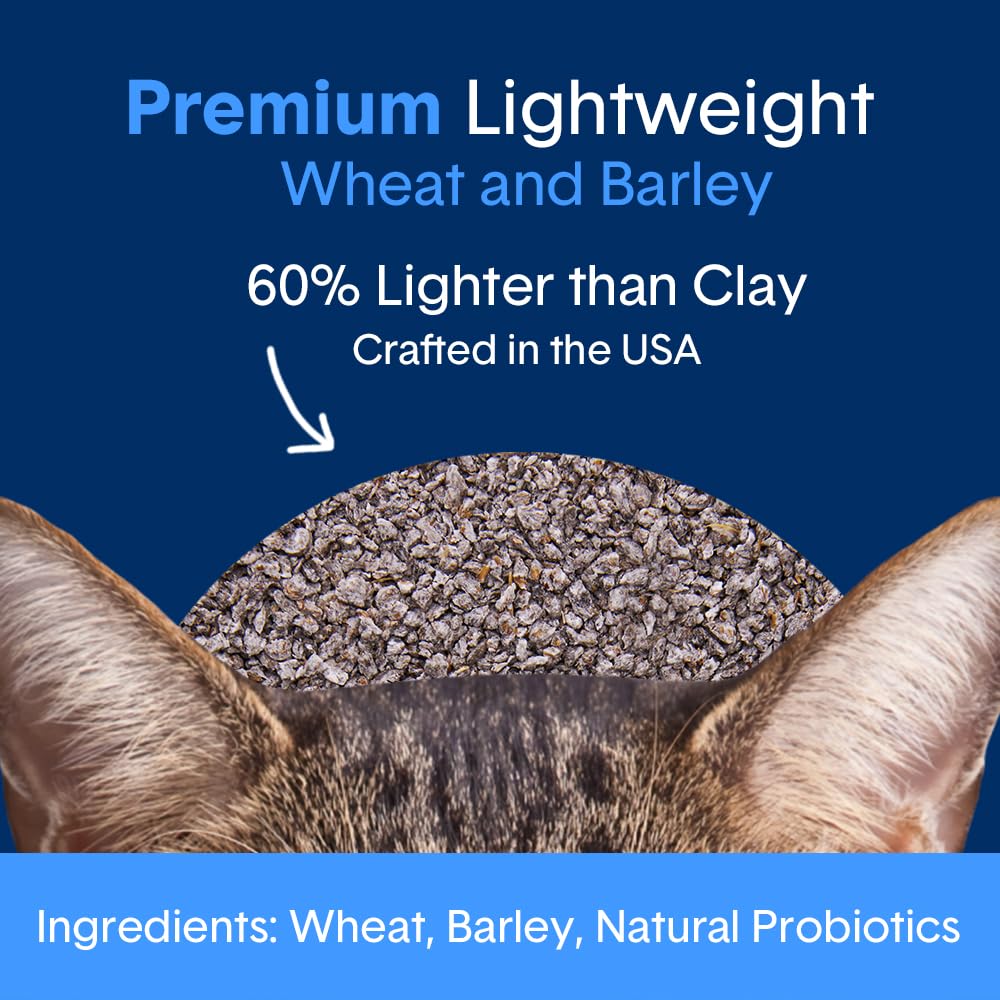 Boxie Probiotic Cat Litter, Lightweight 40-Day Odor Control, Clumping, 16.5Lb