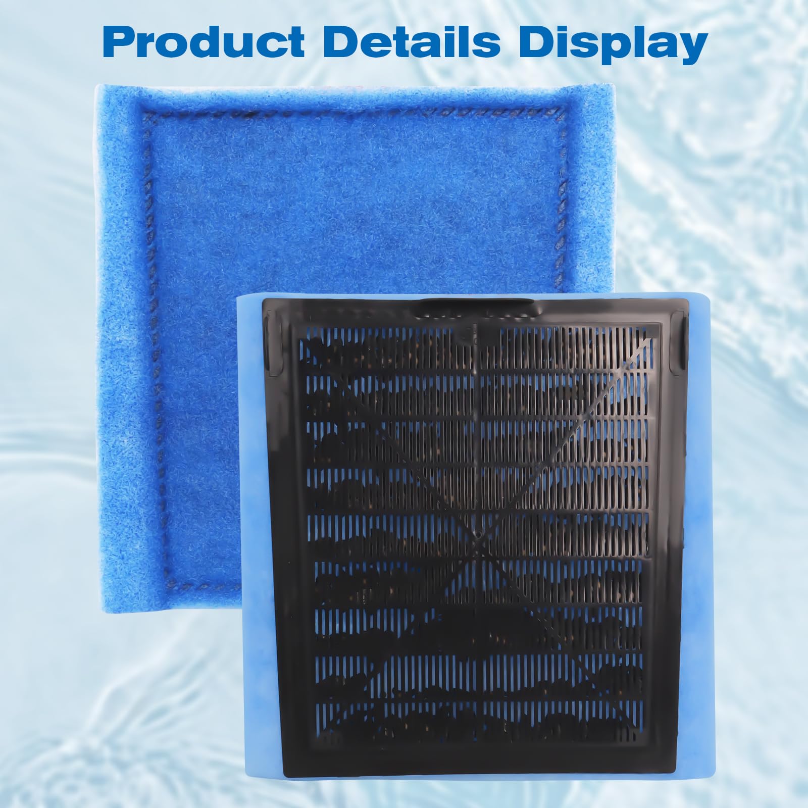 Hedday 12 Pack Aquarium Filter Cartridges For Aqua-Tech 30-60/20-40 Gallon Fish Tank Power Filter Replacement, Ez-Change #3 Fish