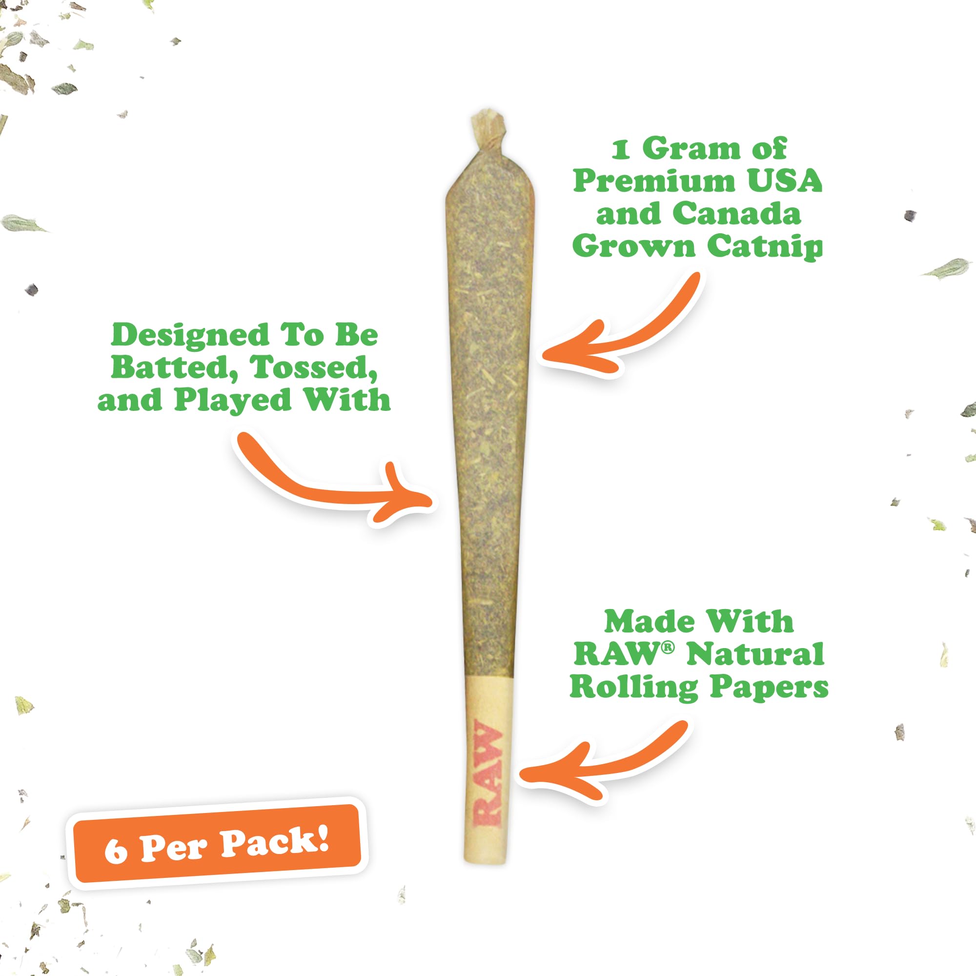 Meowijuana | Get Higher Bundle | Get Higher Kite, King Size Catnip Joints, And Whisker Tickle | Promotes Play And Cat Health | I