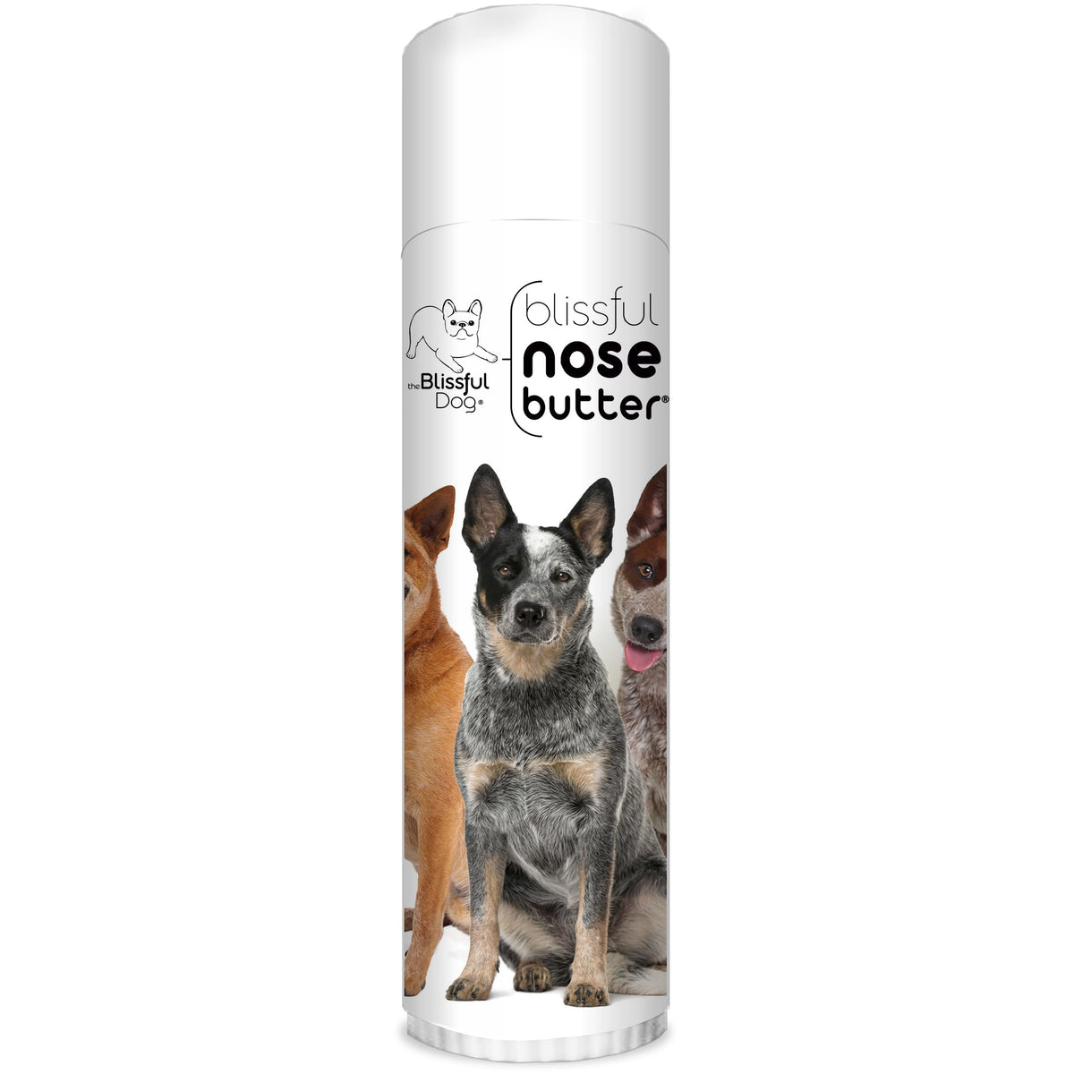 The Blissful Dog Australian Cattle Dog Unscented Nose Butter - Dog Nose Butter, 0.50 Ounce