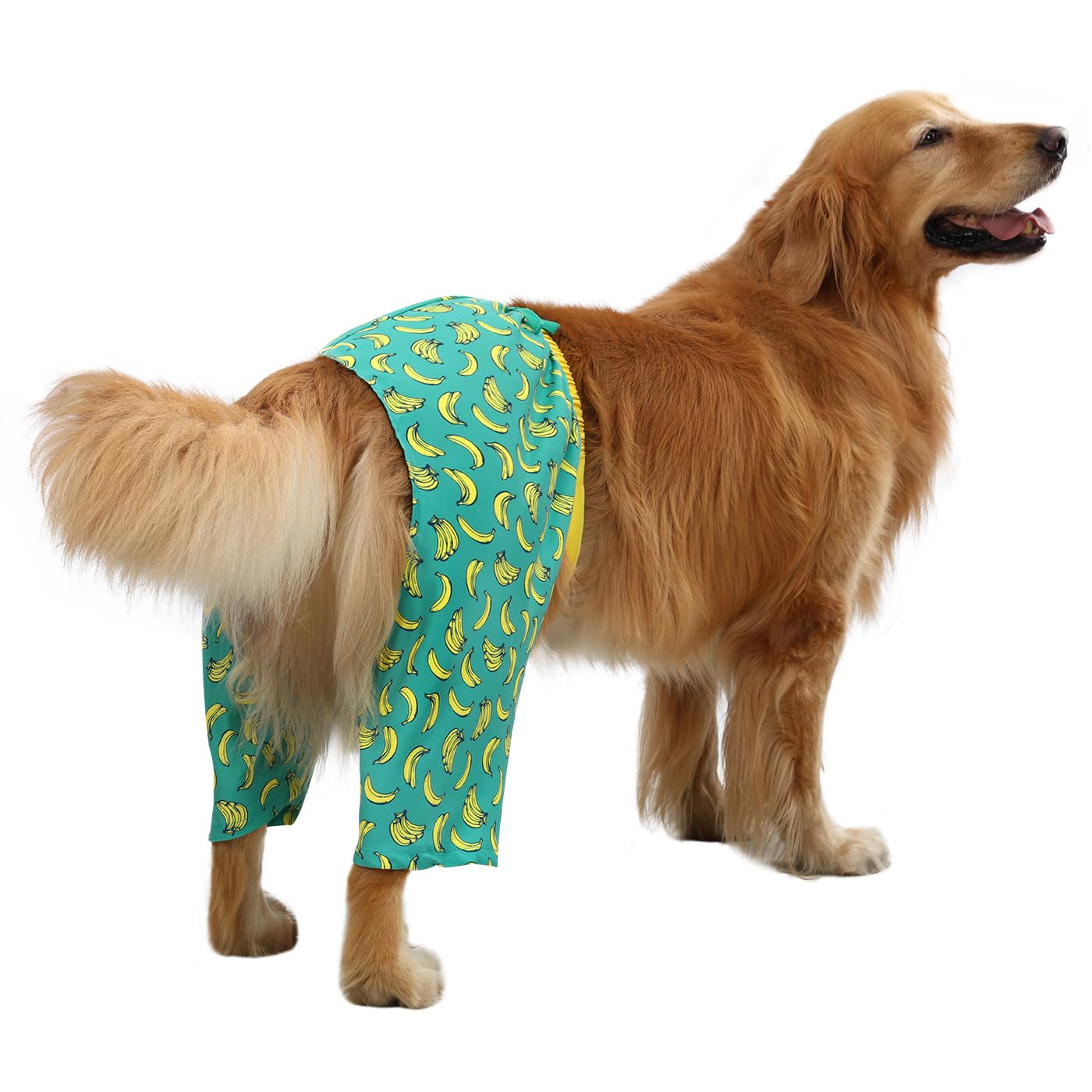 Hde Dog Swim Trunks Hawaiian Board Shorts Beach Pool Swimsuit For Xs To Xxl Dogs Bananas - Xxl