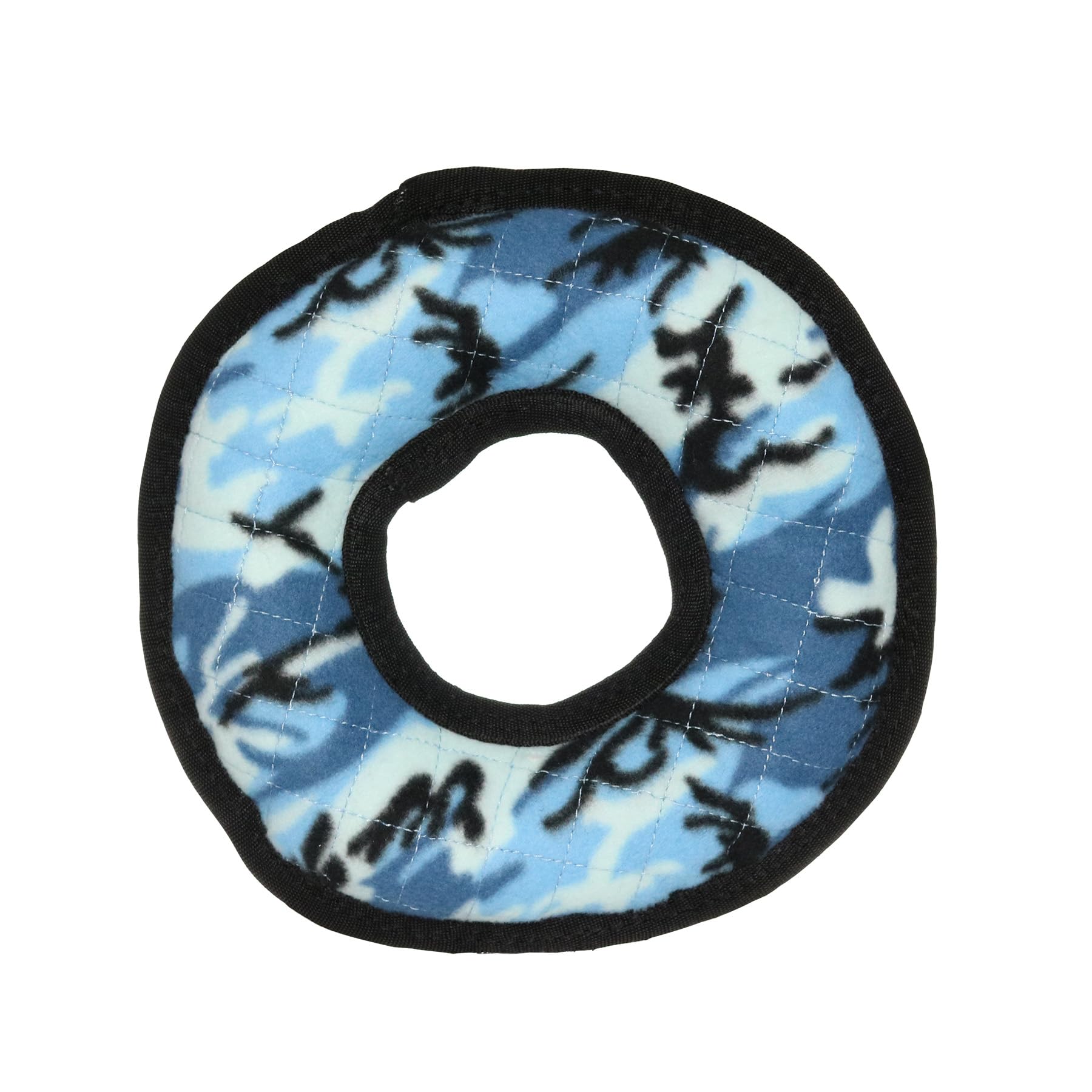 Tuffy Ultimate Ring, Durable Dog Toy (Regular, Camo Blue)