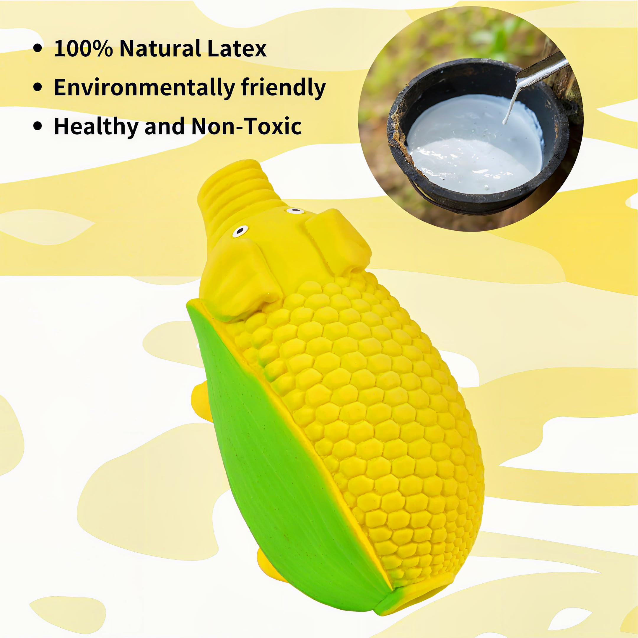 3-Pack Squeaky Vegetable - Shaped Pig Dog Toys With Grunts & Oinks,Durable Rubber Puppy Chew Toys With Interactive Latex Design