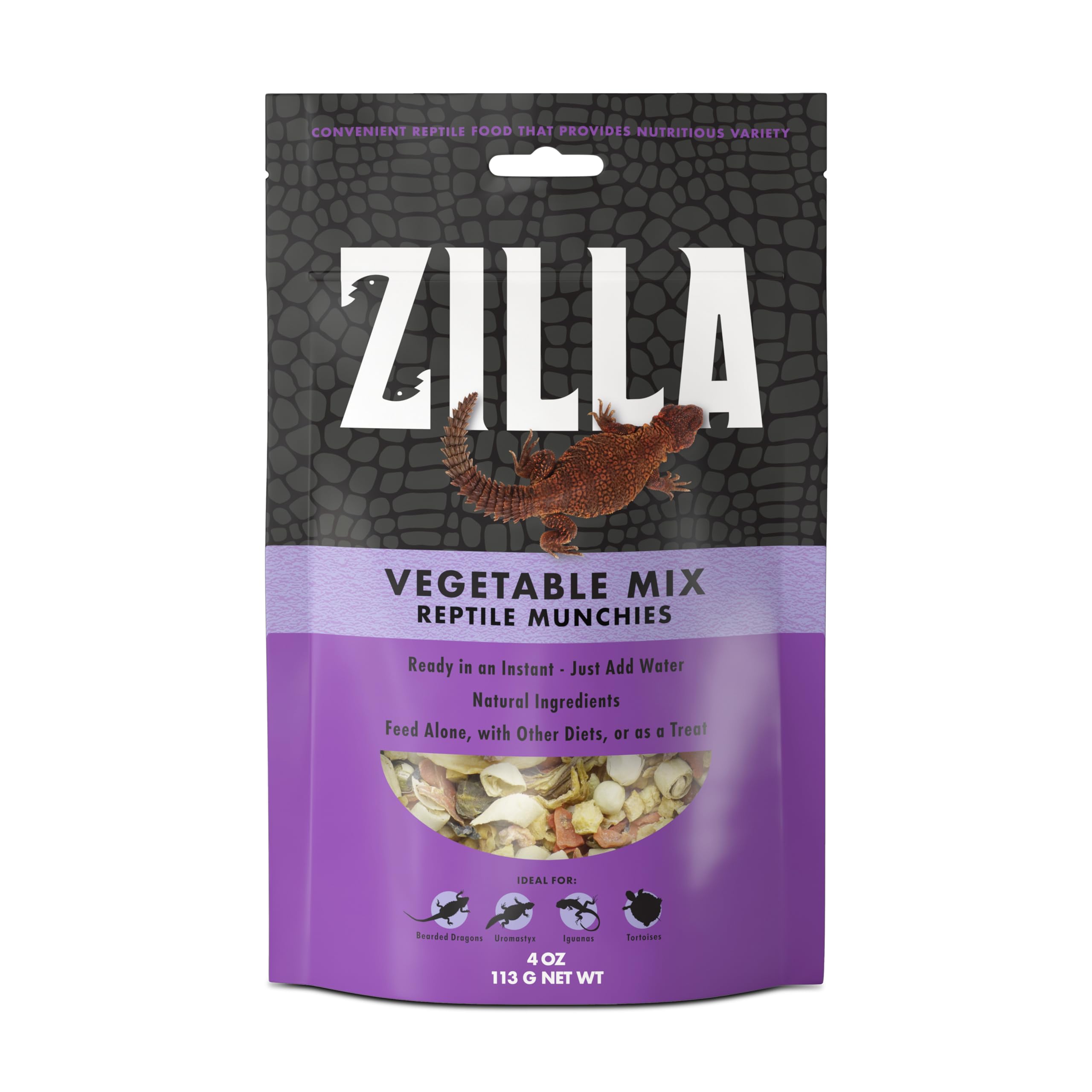 ZIL 4OZ REPTILE MUNCH VEGGIE FOOD