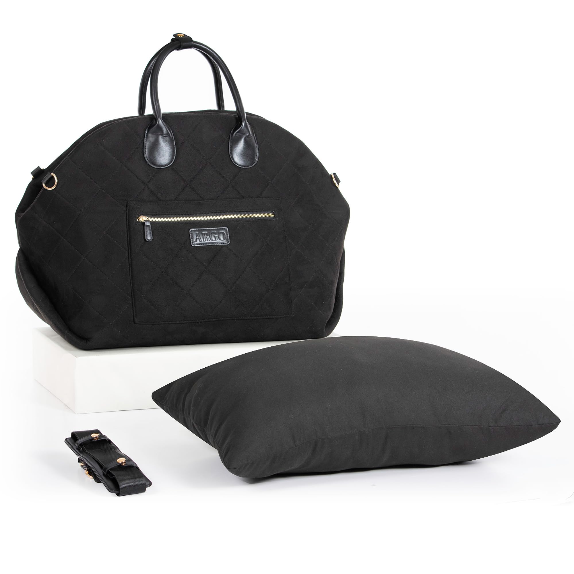 Travelers Choice Argo On The Purr-Suit 18 Pet Tote, Black
