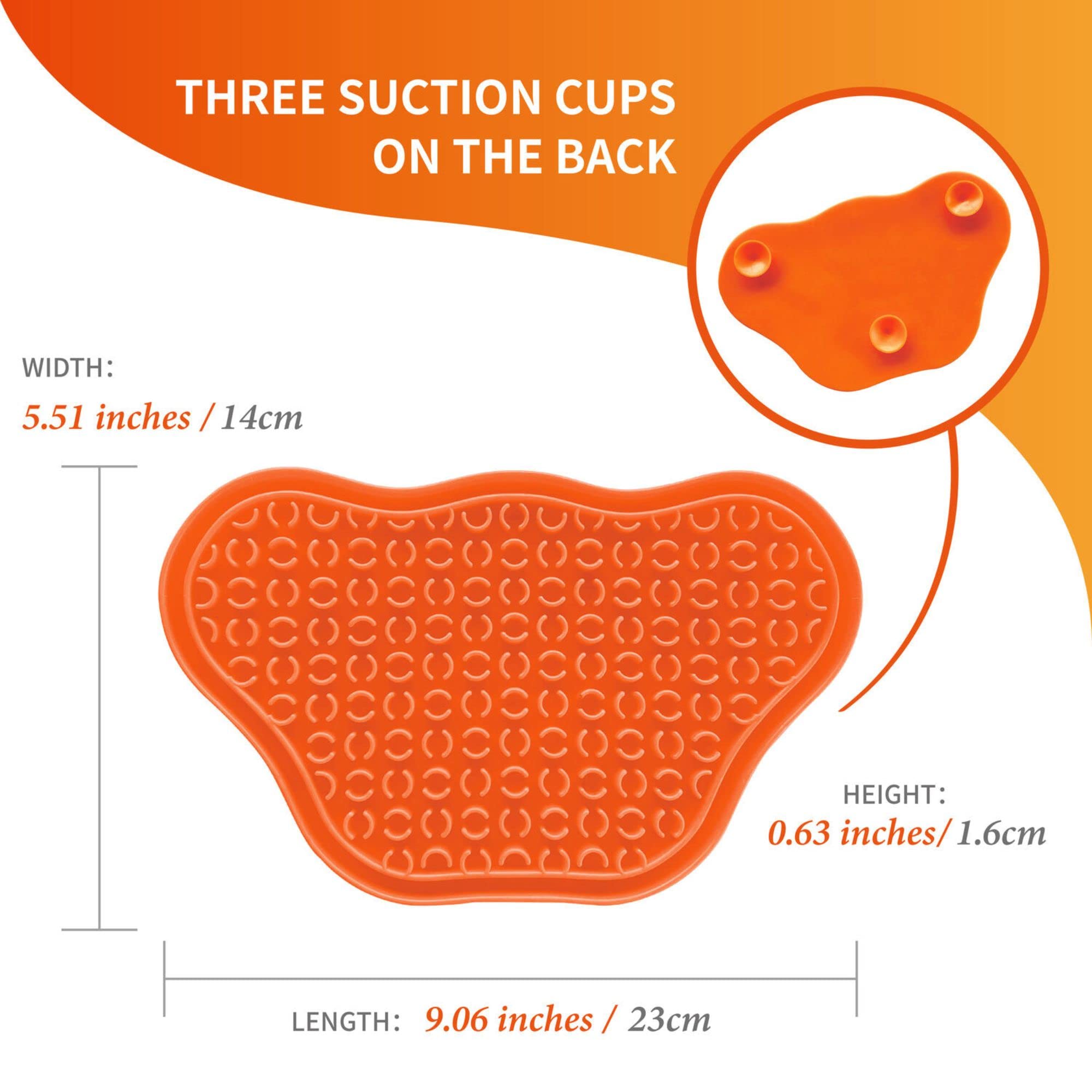 PetDreamHouse Lick Paw Pad & Slow Feeder for Dogs, Anti-Boredom, Distraction Mat, Reduces Anxiety w/Stress-Relief Stimulating Li