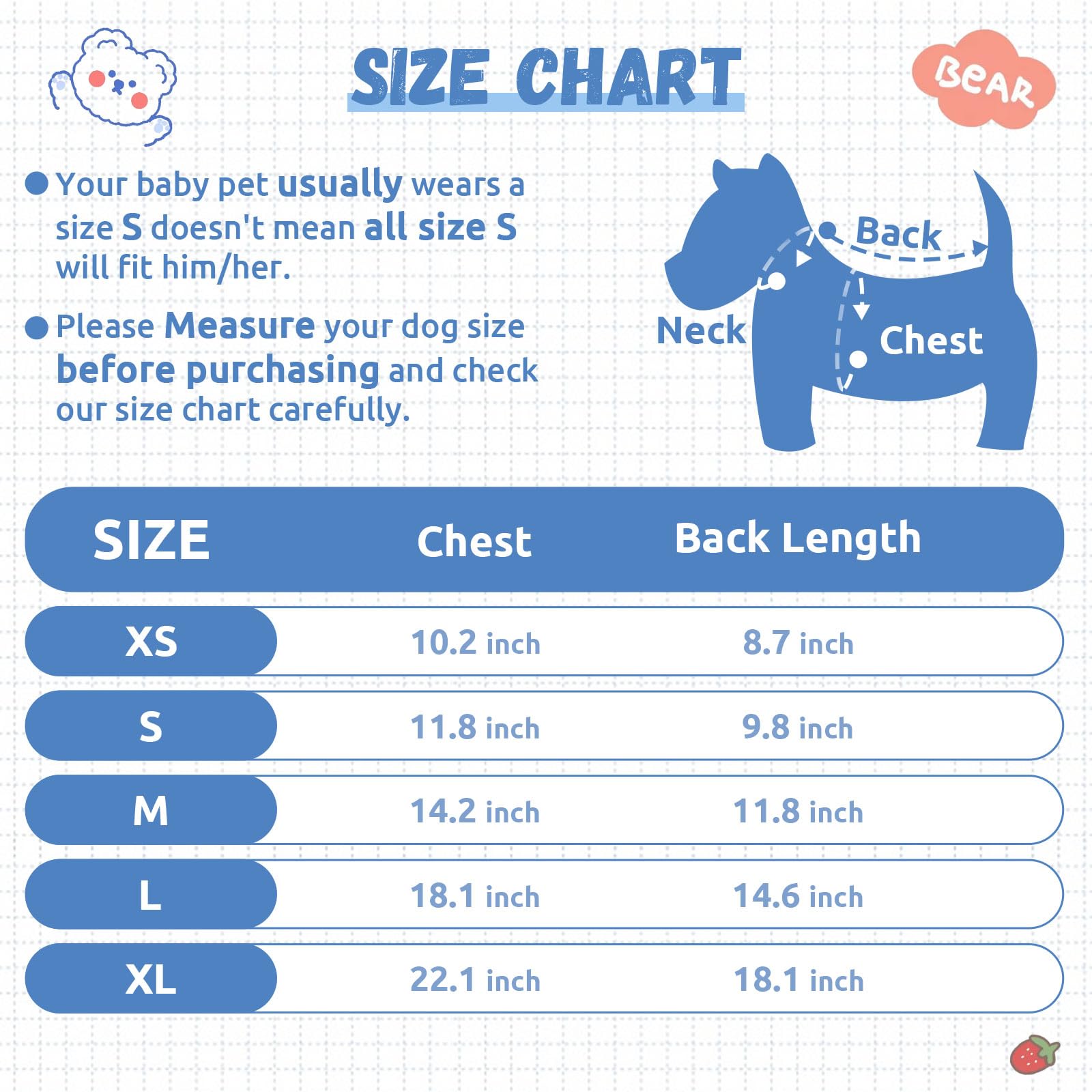 Abrrlo Small Sweaters Cute Bear Cardigans For Small Medium Dogs Boy Girl Puppy Cat Knitting Outfits Winter Coats Warm Pet Clothe