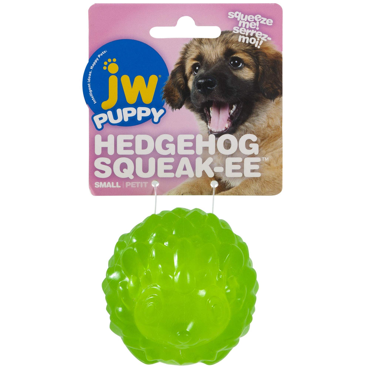 Jw Hedgehog Squeaky Dog Ball Small, Assorted (32360)