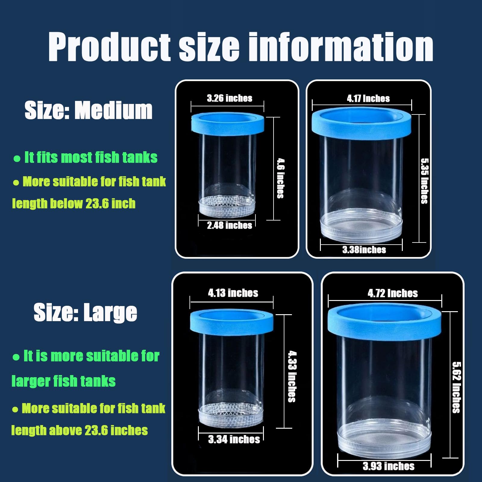 Floating Fish Breeding Isolation Box For Aquarium Tank Plastic Mesh Hatchery Incubator Breeder Box For Baby Fish Betta Shrimp Cl