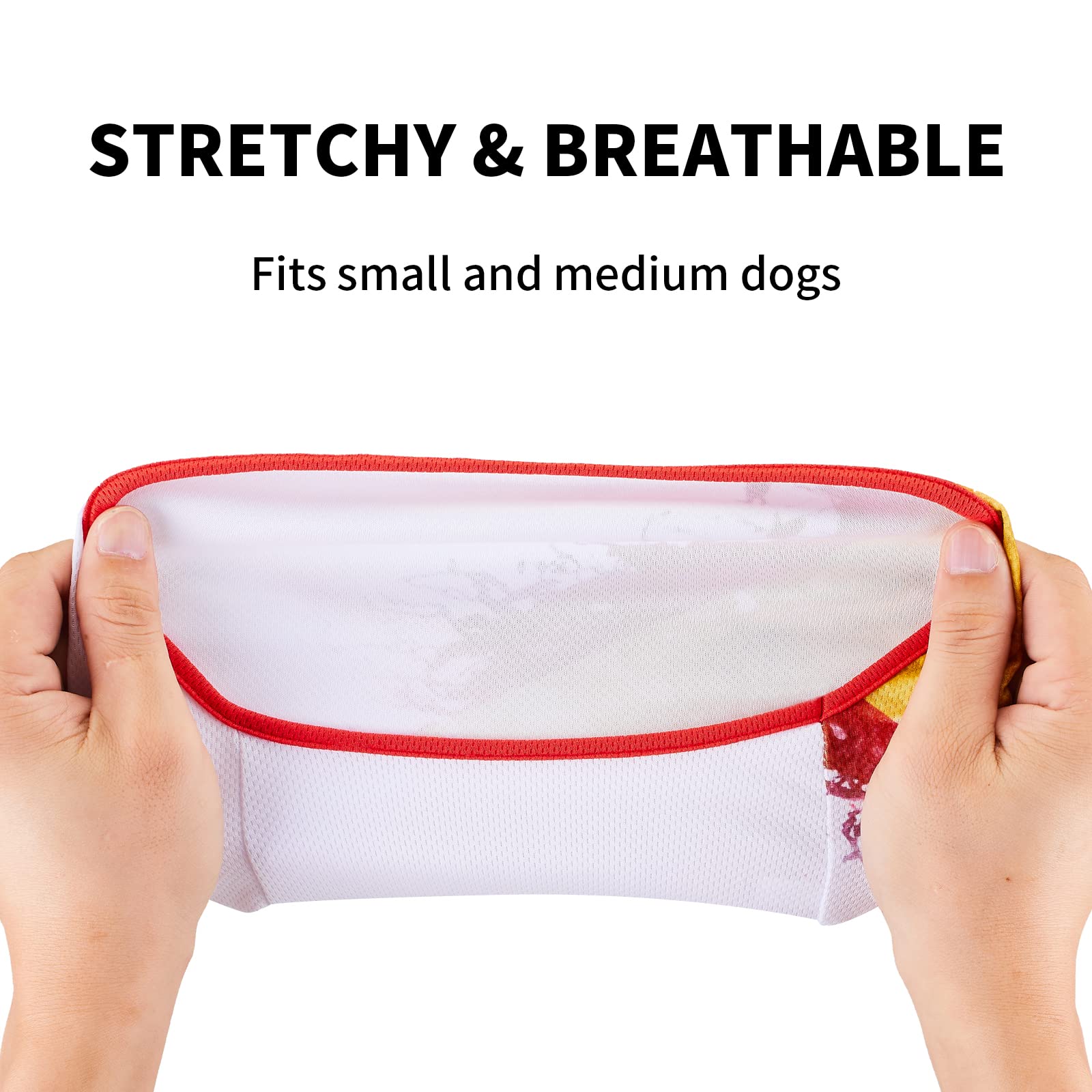 Dog Shirts For X Small Dogs - Puppy Vest T-Shirt Sleeveless Costumes Soft And Breathable Dog Shirt 2 Pack (X-Small, Pink+White)