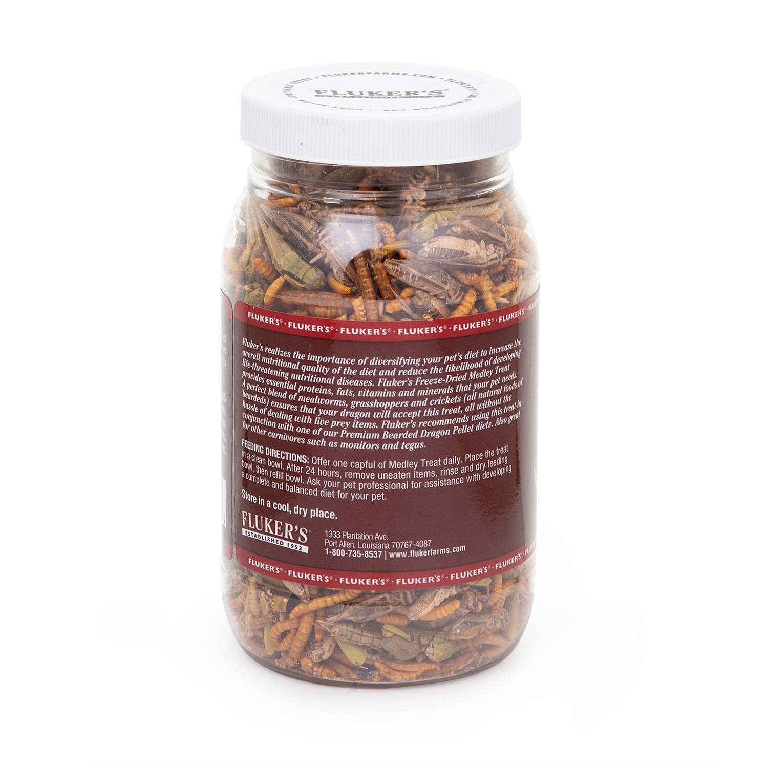 Flukers Bearded Dragon Medley Treat Food, 3.2-Ounce (72023)