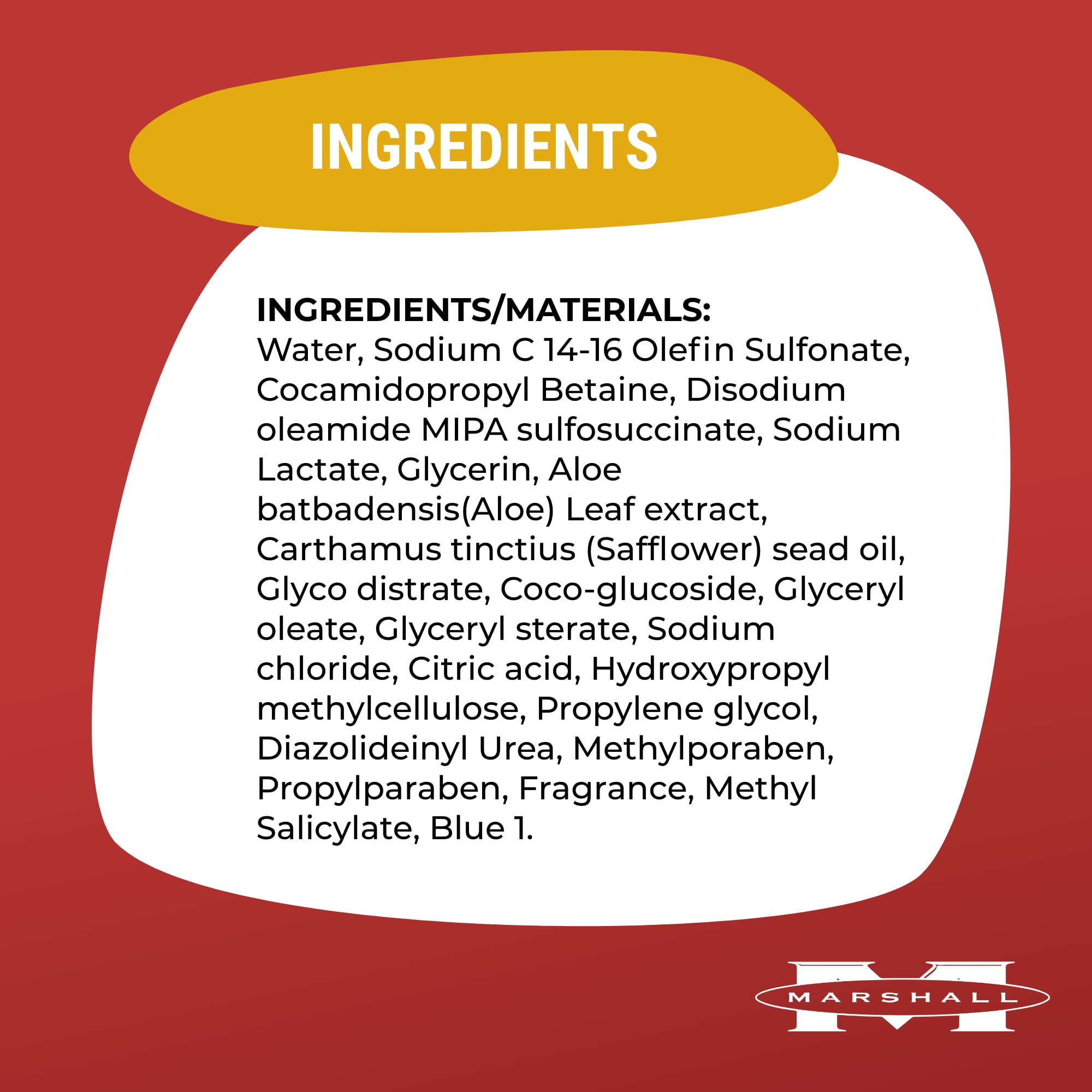 Marshall Pet Products Natural pH Balanced, Tearless Baby Safe Original Aloe Vera Ferret Deodorizing Shampoo with Eucalyptus and