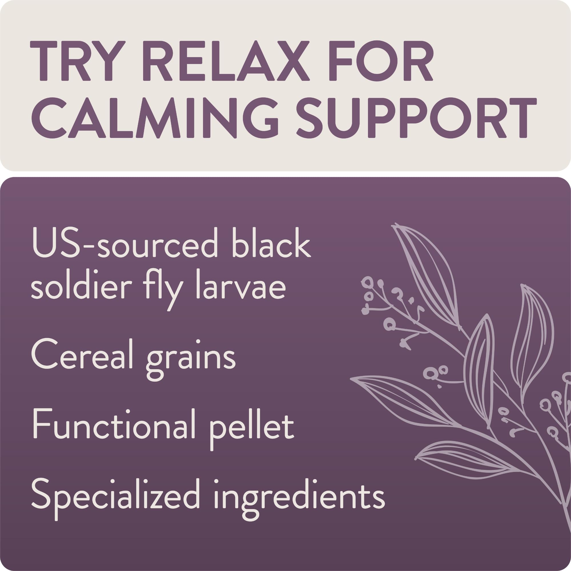 FLOCKLEADER Relax, Functional Poultry Treats for Calming Support, 1.5 lb