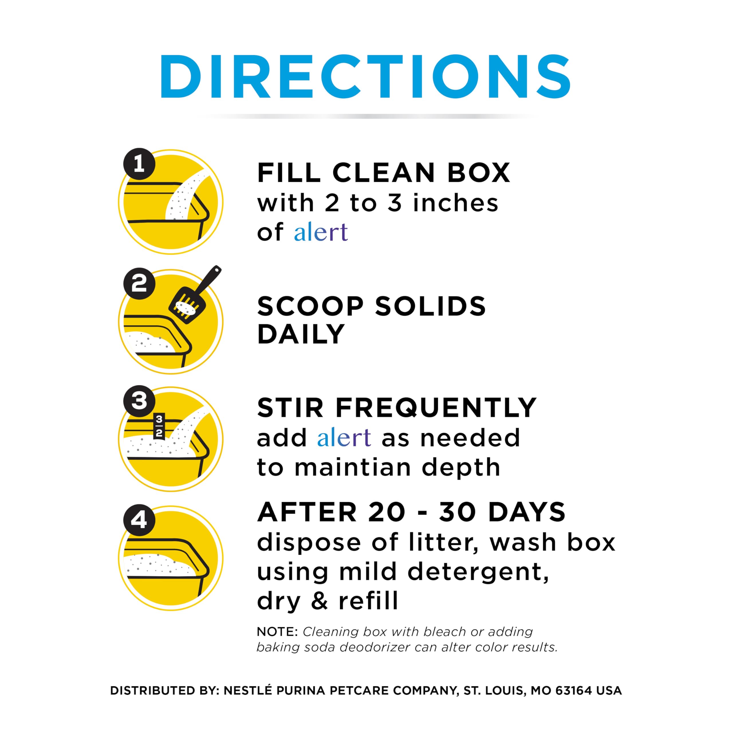 Purina Tidy Cats Tidy Care Alert Cat Health Monitoring Non Clumping Cat Litter With Silica Crystals - 8 Lb. Bag