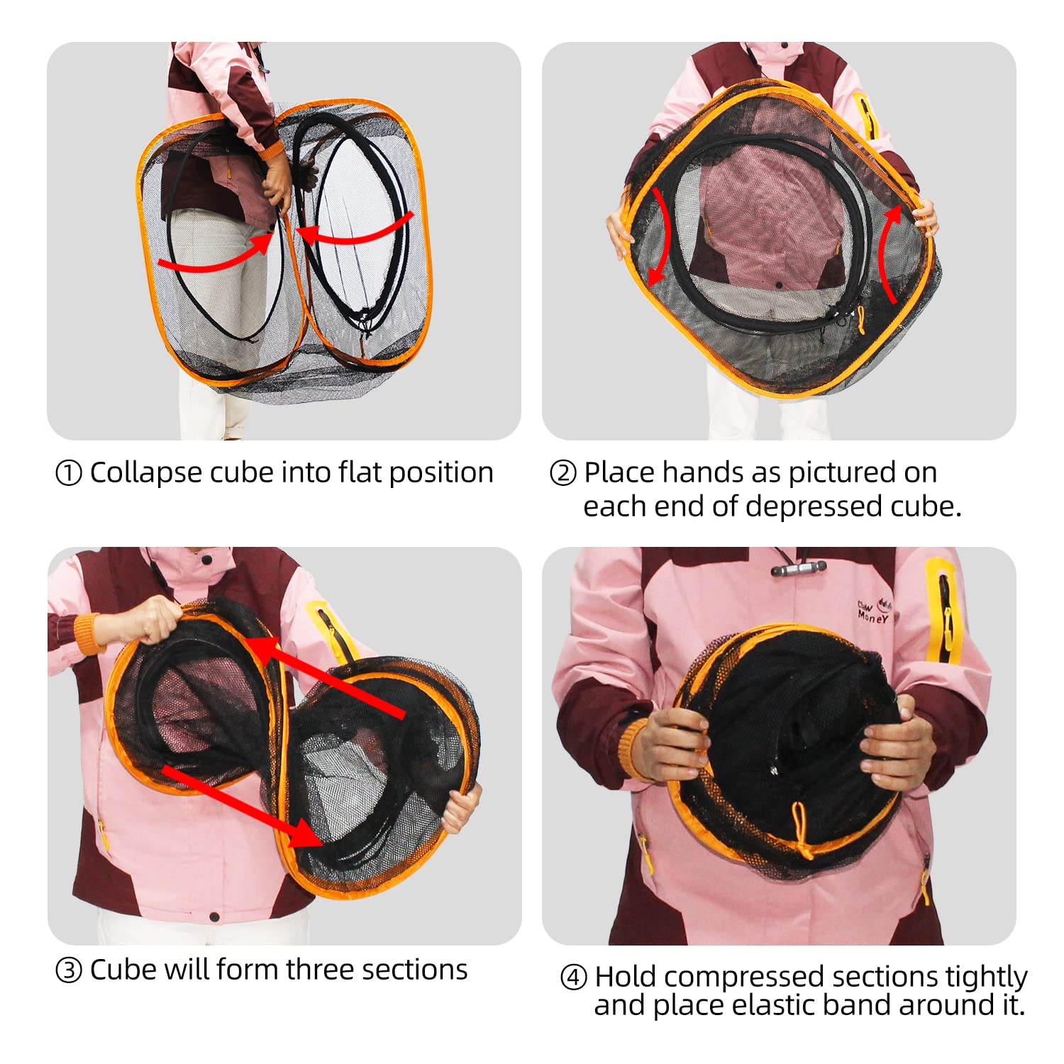 Itent Cat Play Tunnel + Cube(With Three Ways) For Indoor And Outdoor, Cat Play House, Cat Enclosures, Collapsible Cat Cube, Tunnel, Cat Toys Easy To Connect With Cat Tent