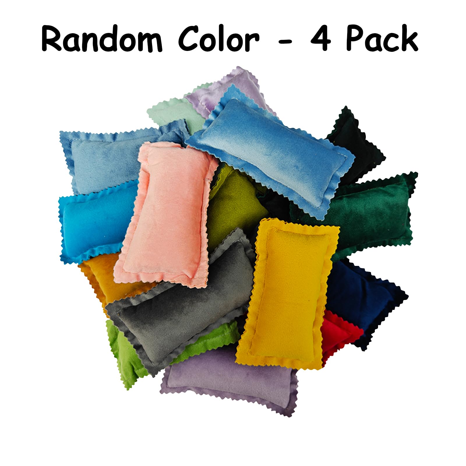 RIOUSSI Set of 4 Cozy Mini Pet Pillows for Guinea Pigs Hedgehogs Ferrets Chinchillas Bunnies Rabbits and Rats