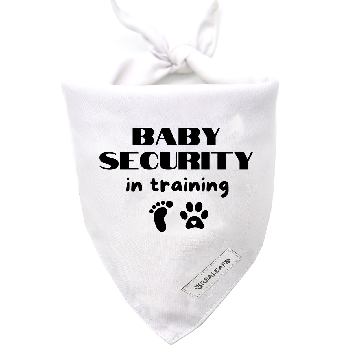 Realeaf Baby Security In Training Dog Bandanas Pet Scarf For Small Dogs Pregnancy Announcement Pet Accessories Pregnancy Reveal 