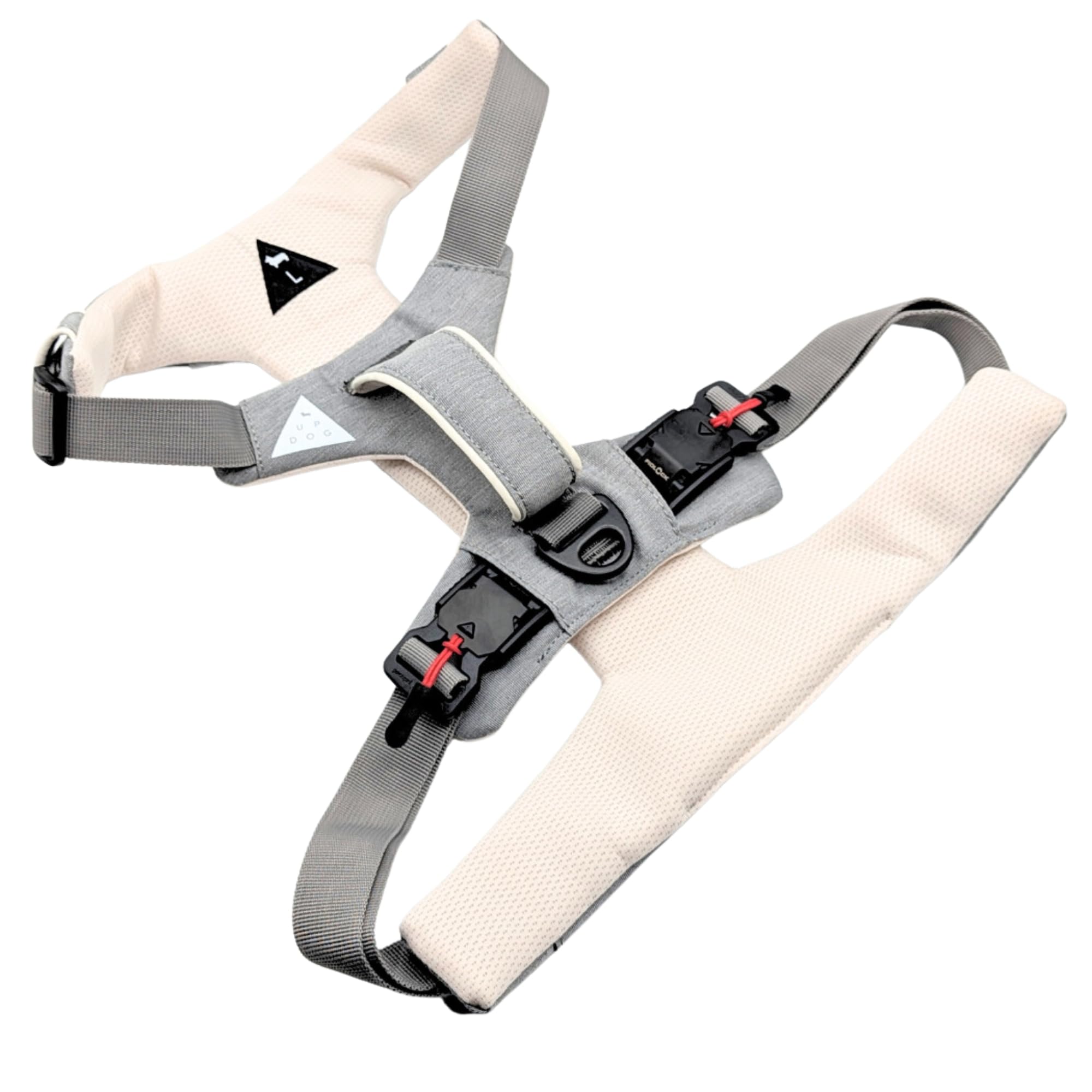 Strong & Secure Magnetic Dog Harness With Easy Lock Buckle - Comfortable No-Pull Vest For Small, Medium & Large Dog Breeds (Larg