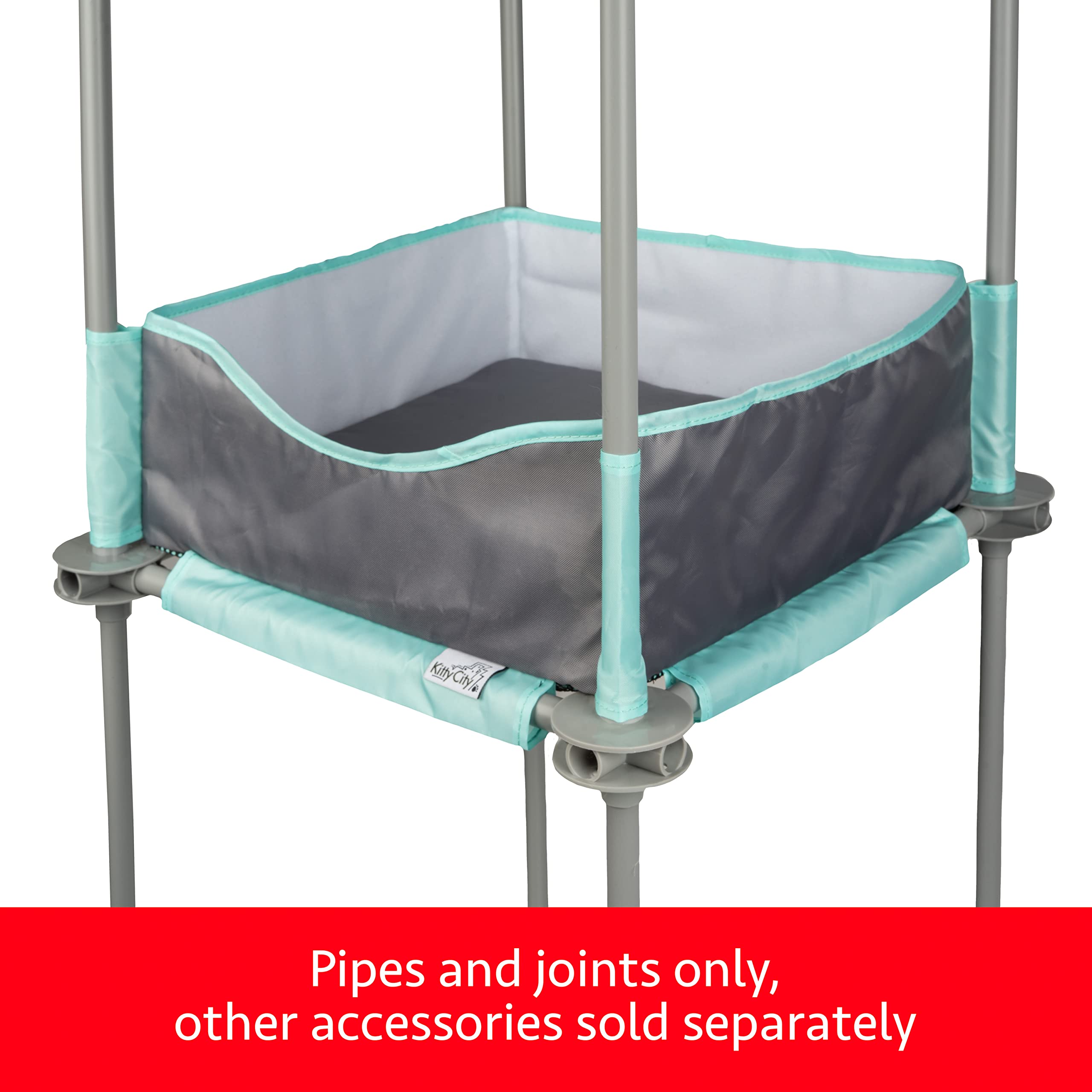 Kitty City Outdoor Catio Furniture And Play Kits For Cats, Pipes And Joints
