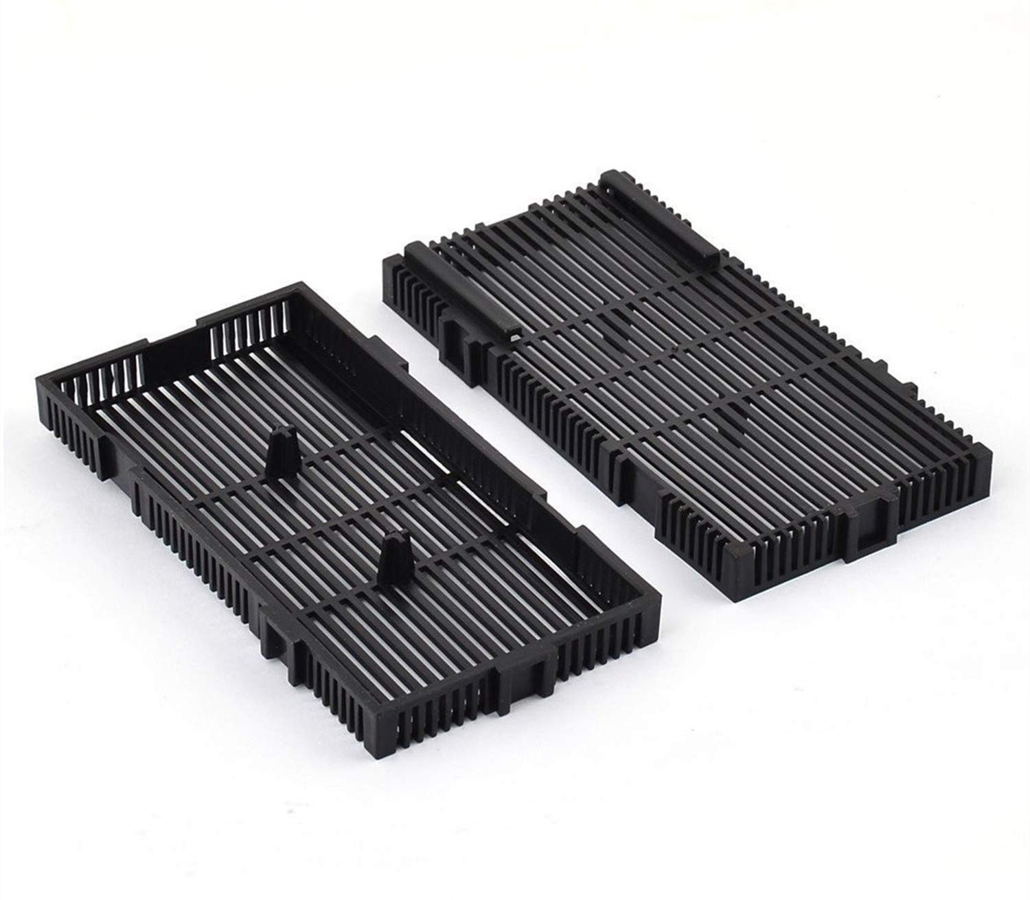 Xmhf 16Pcs Aquarium Fish Tank Plastic Bottom Under Gravel Filter Board Plate