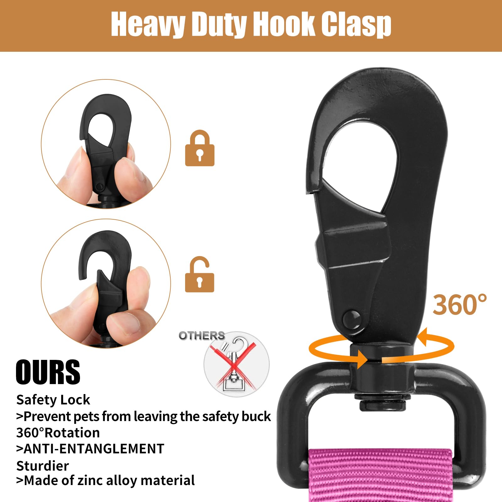 Tactical Dog Collar Leash Set, Adjustable Military Training Nylon Collar Dog Training With Control Handleand Metal Buckle, Dog C