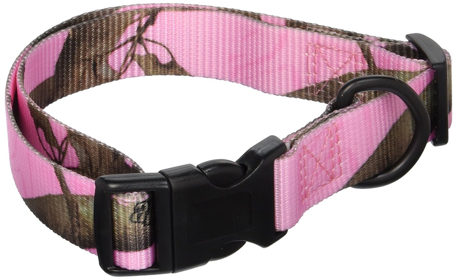 Omnipet Realtree Apc Kwik Klip Dog Collars, Pink Camouflage