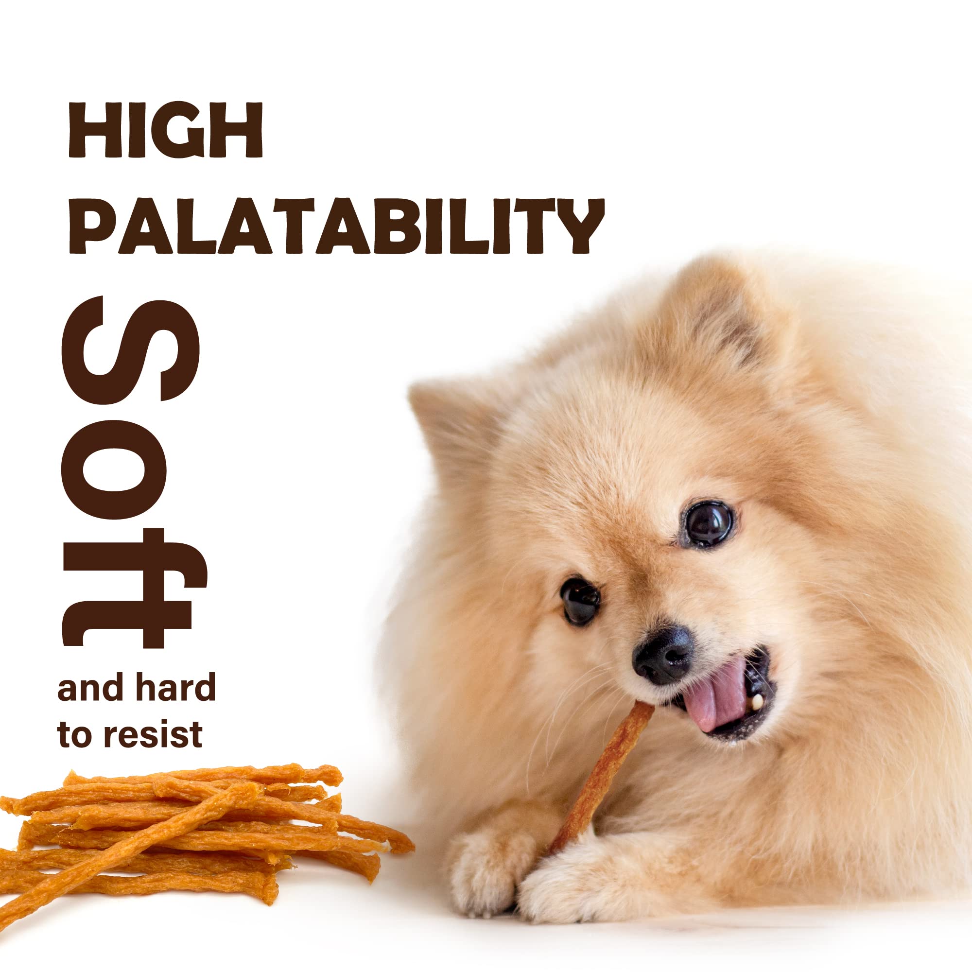 Afreschi Turkey Tendon for Dogs, Dog Treats for Soft Series, All Natural Human Grade Dog Treat, Suitable for Training chew, Ingr