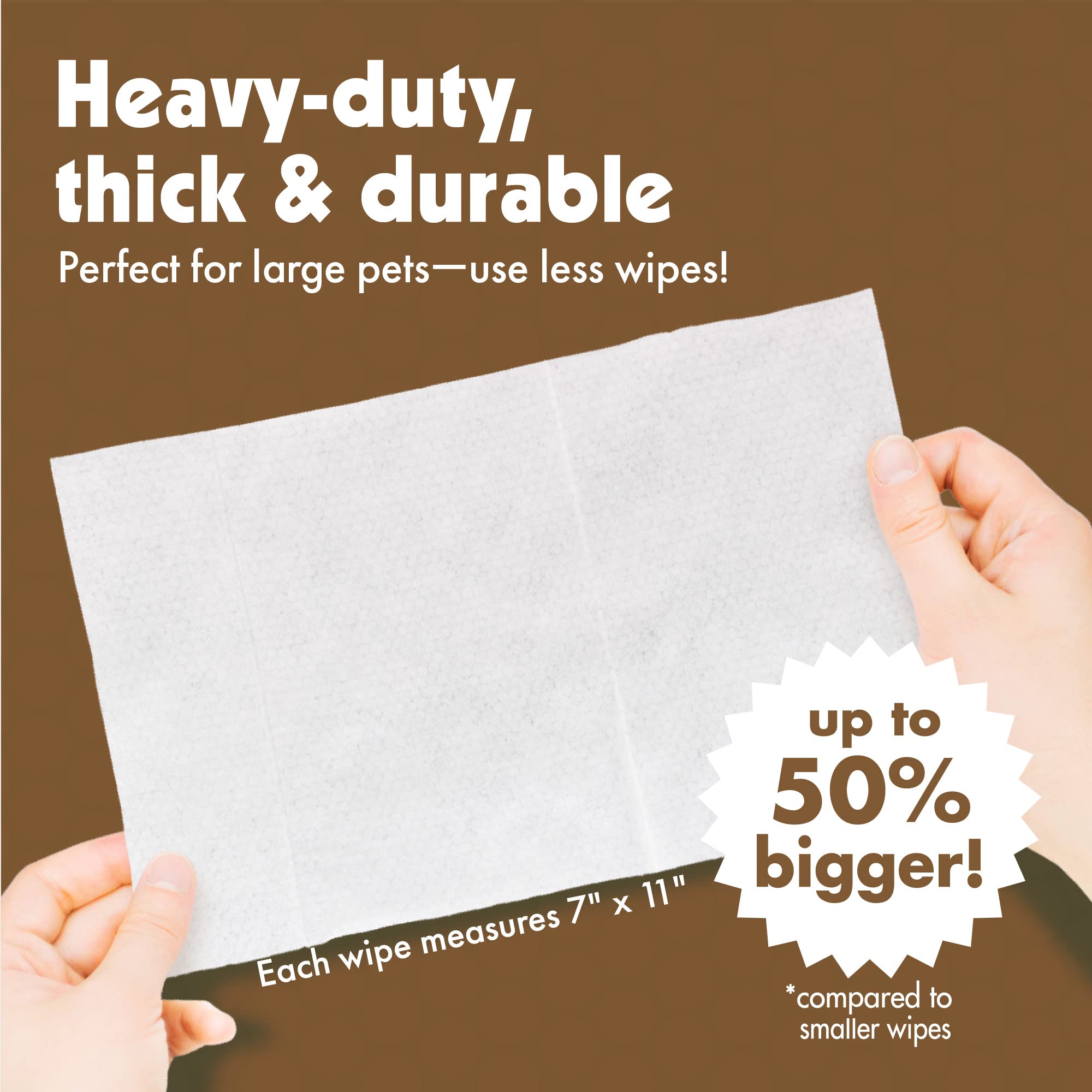 Petkin Large Oatmeal Pet Wipes For Dogs And Cats, 400 Count, Soothes Itchy Skin And Cleans Ears, Face, Butt, Body And Eye Area