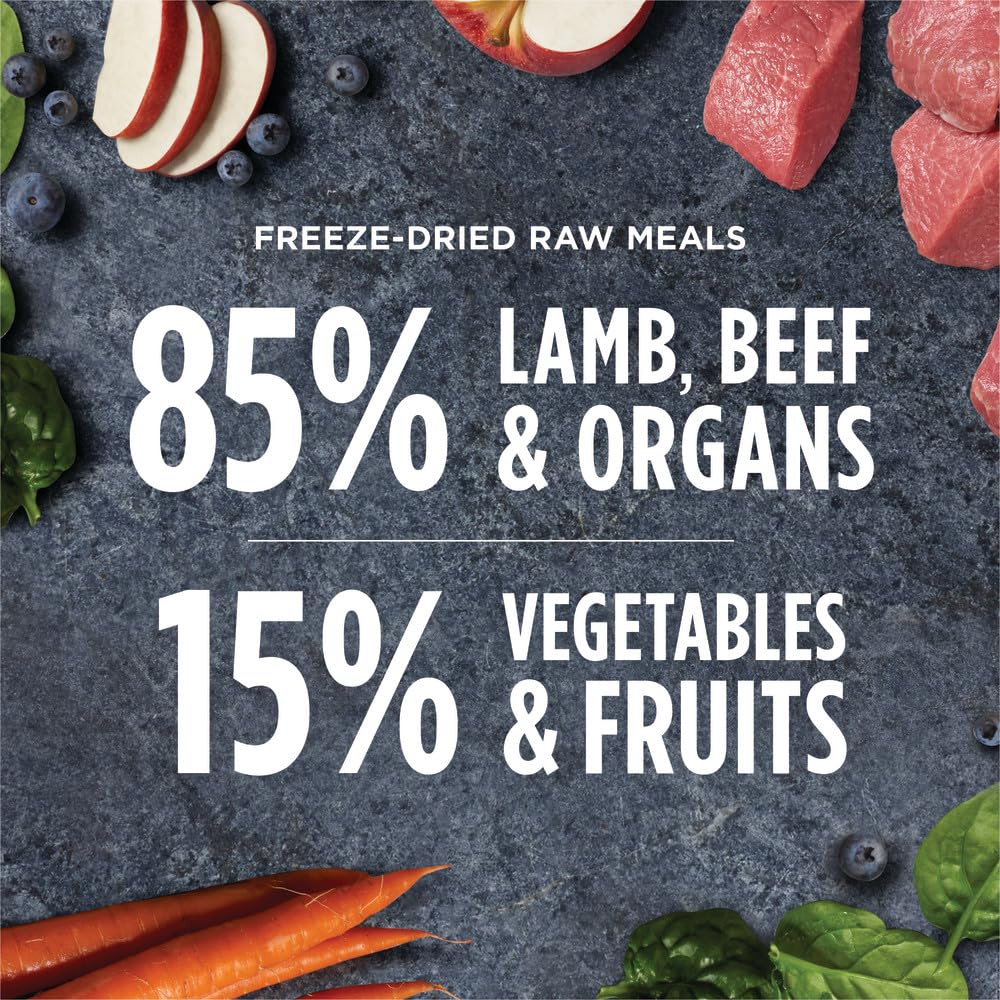 Instinct Raw Meals Freeze-Dried Lamb Dog Food, 3 oz. Bag