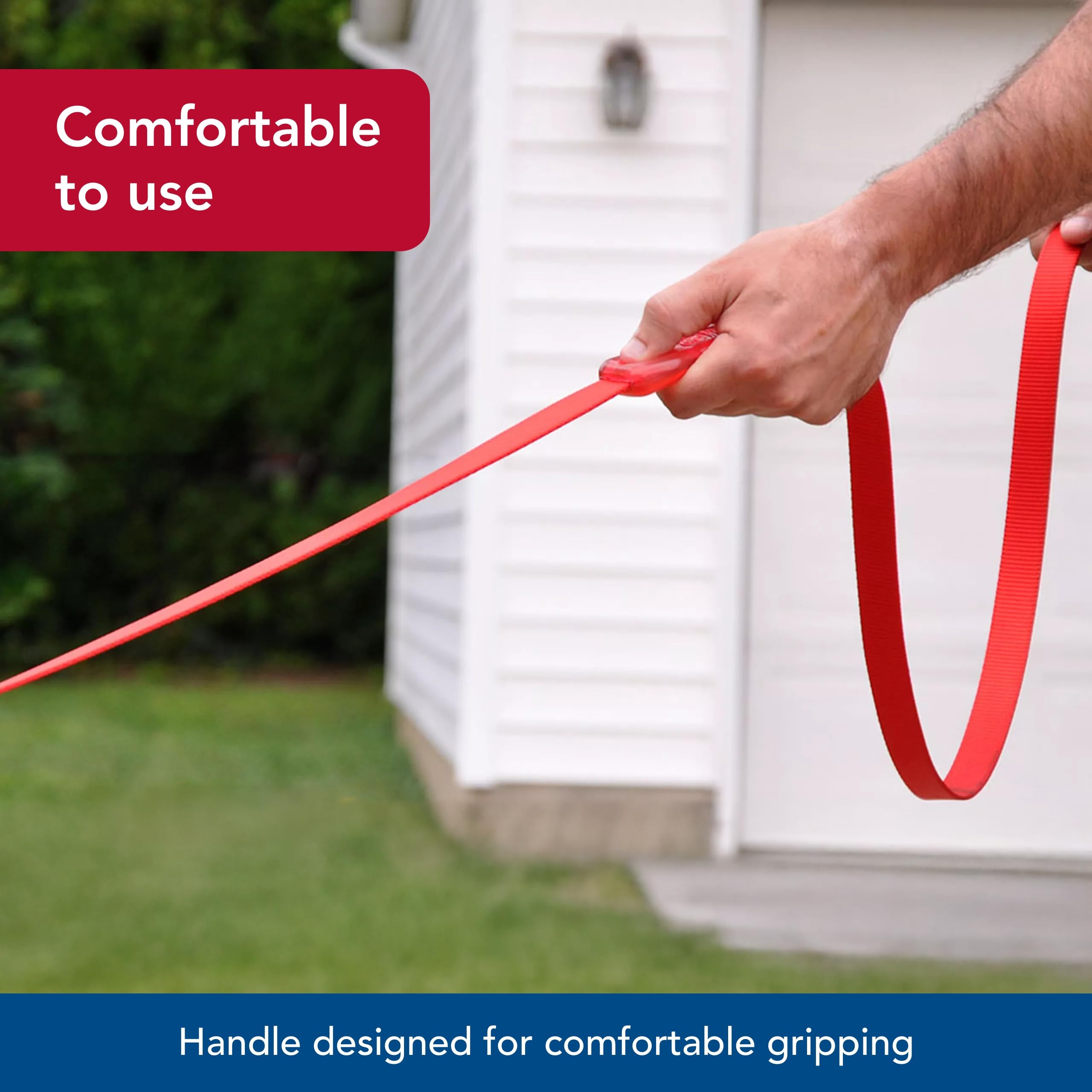 Coastal Pet Insta-Grip Control Handle Dog Leash - Adjustable Traffic Dog Leash for Training - Stylish Nylon Pet Supplies - Blue,