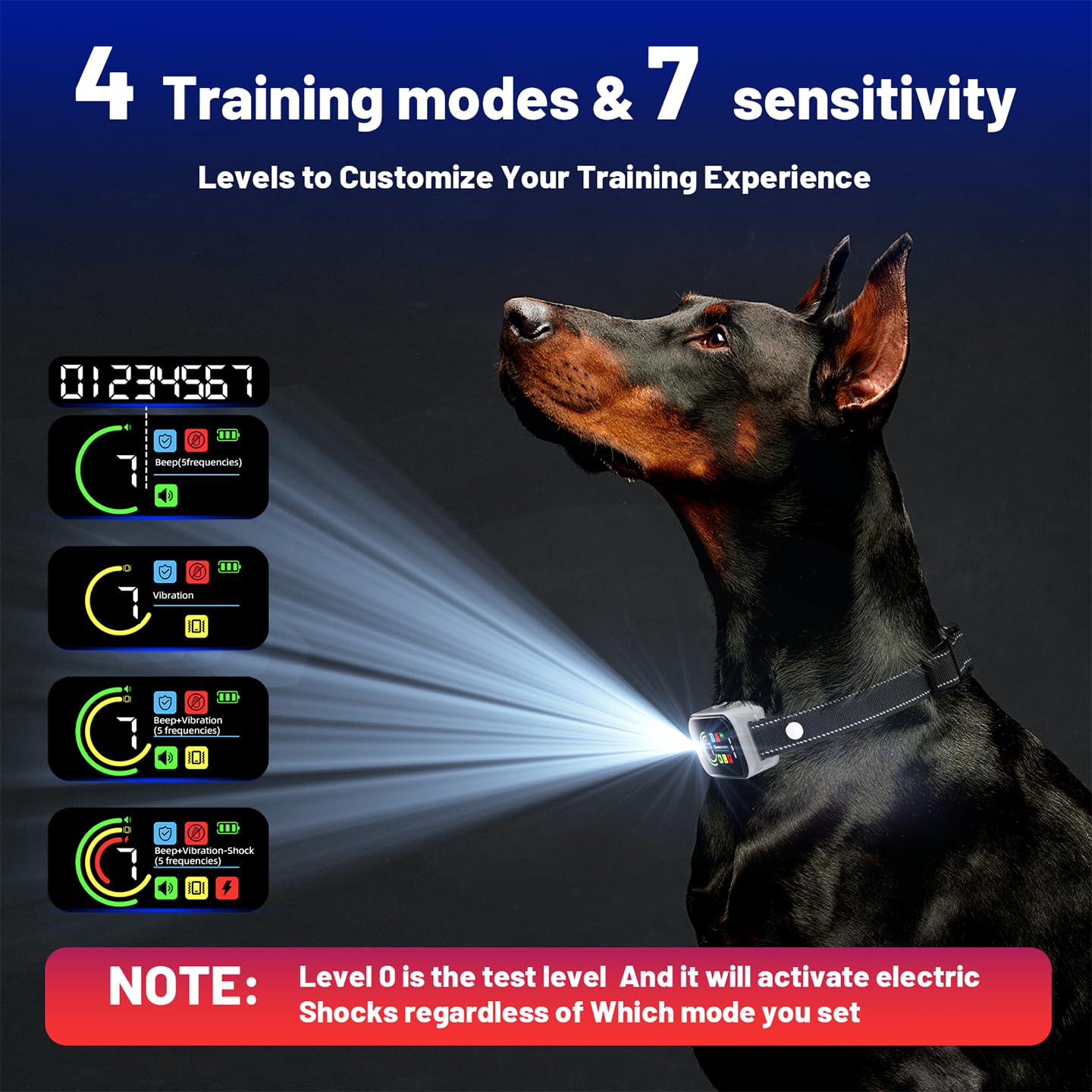 Bark Collar, Fotuial 2 Pack Dog Bark Collar For Small, Medium, Large (5-150 Lbs)Dogs- Smart Rechargeable Anti-Barking Training C