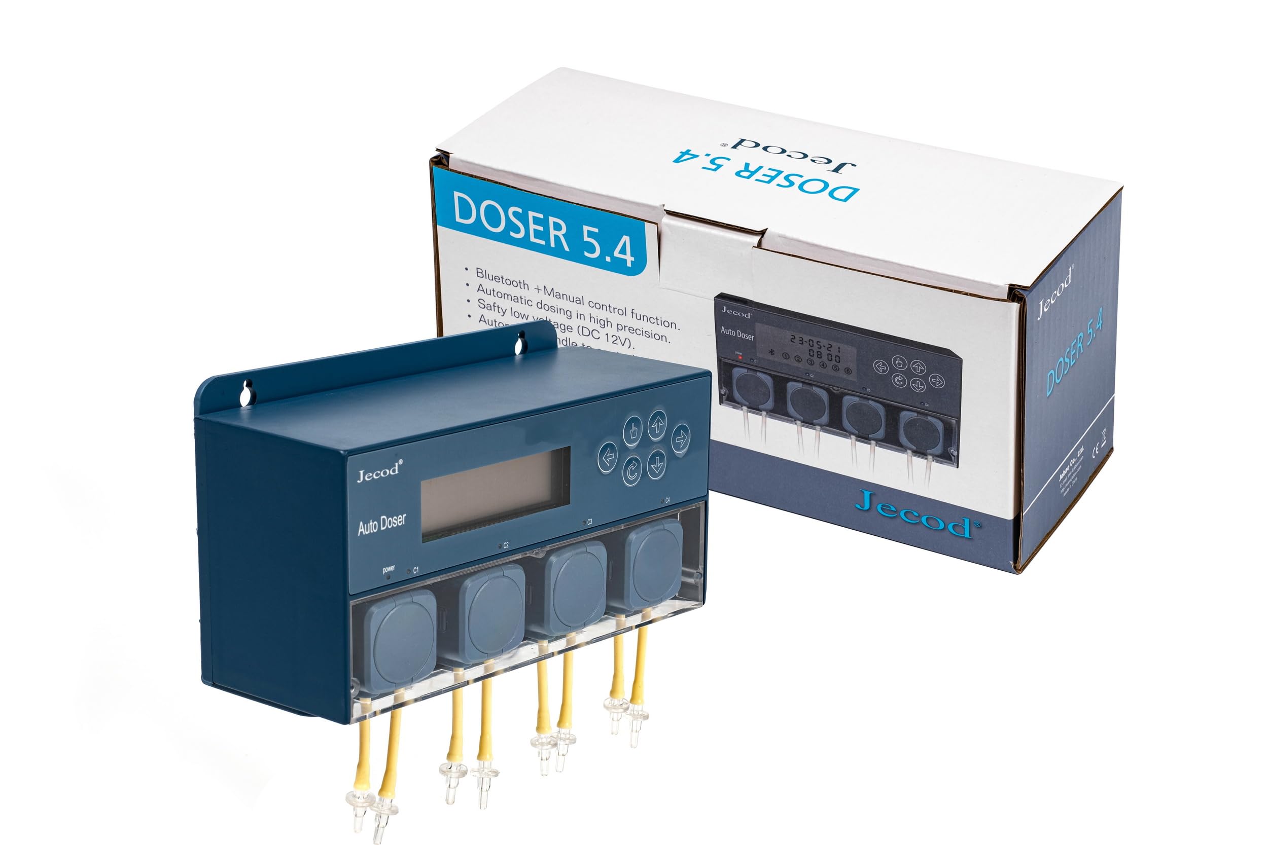 Jebao Doser 5.4 Bluetooth 4-Channel Auto Dosing Pump for Saltwater Reef Aquarium