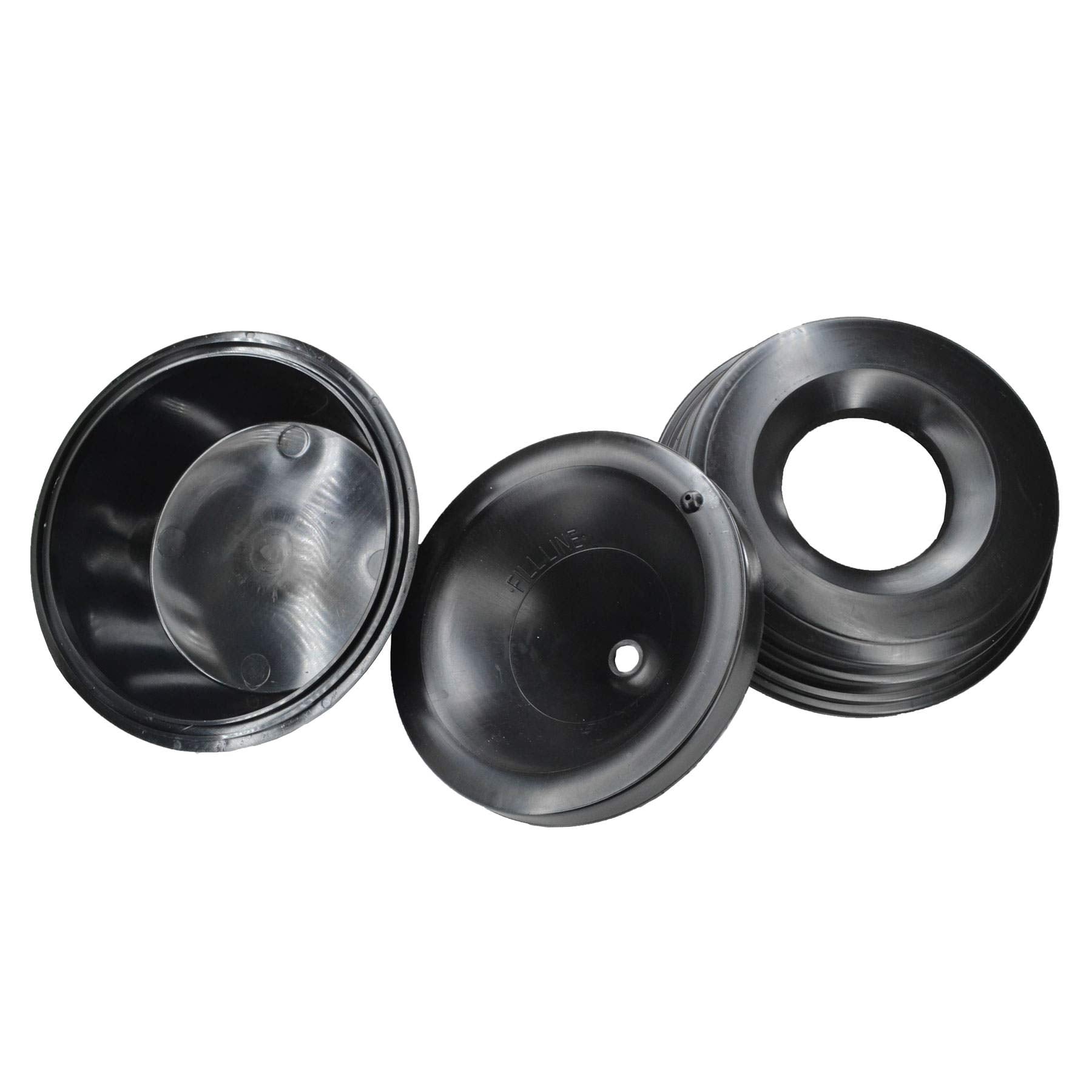 Ray Allen Buddy Bowl - Spill Proof Dog Water Bowl (64Oz Black)