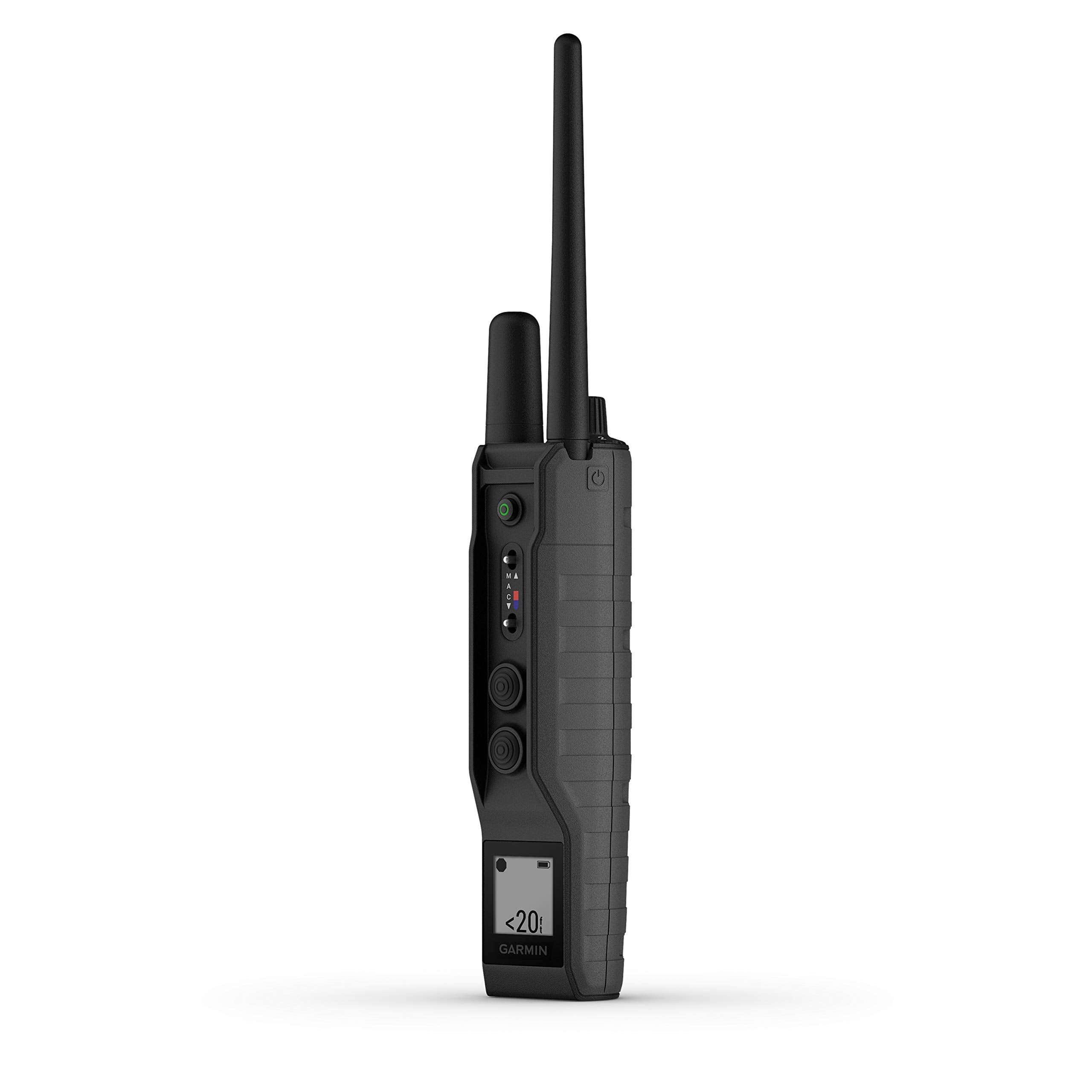 Garmin Pro 550 Plus Dog Training System with GPS Tracking, Black, Model 010-02035-00, Durable Plastic Collar and Handheld