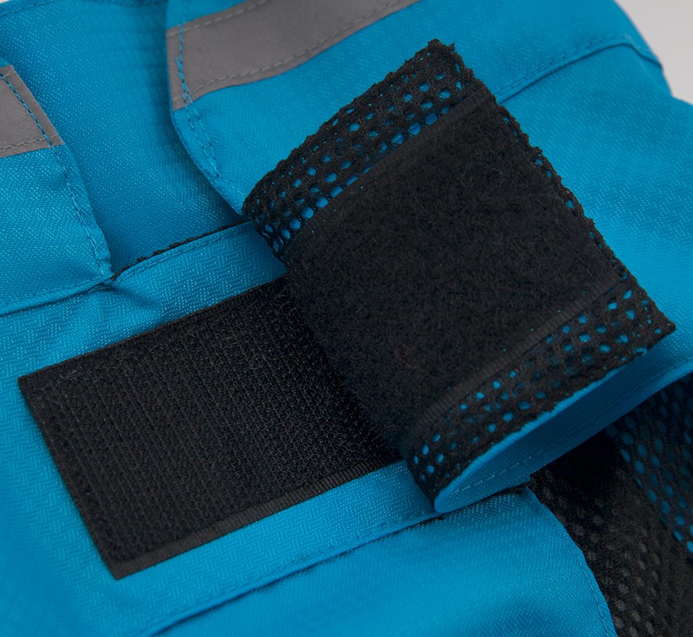 Voyager Dog Windbreaker by Best Pet Supplies - Turquoise, X-Small