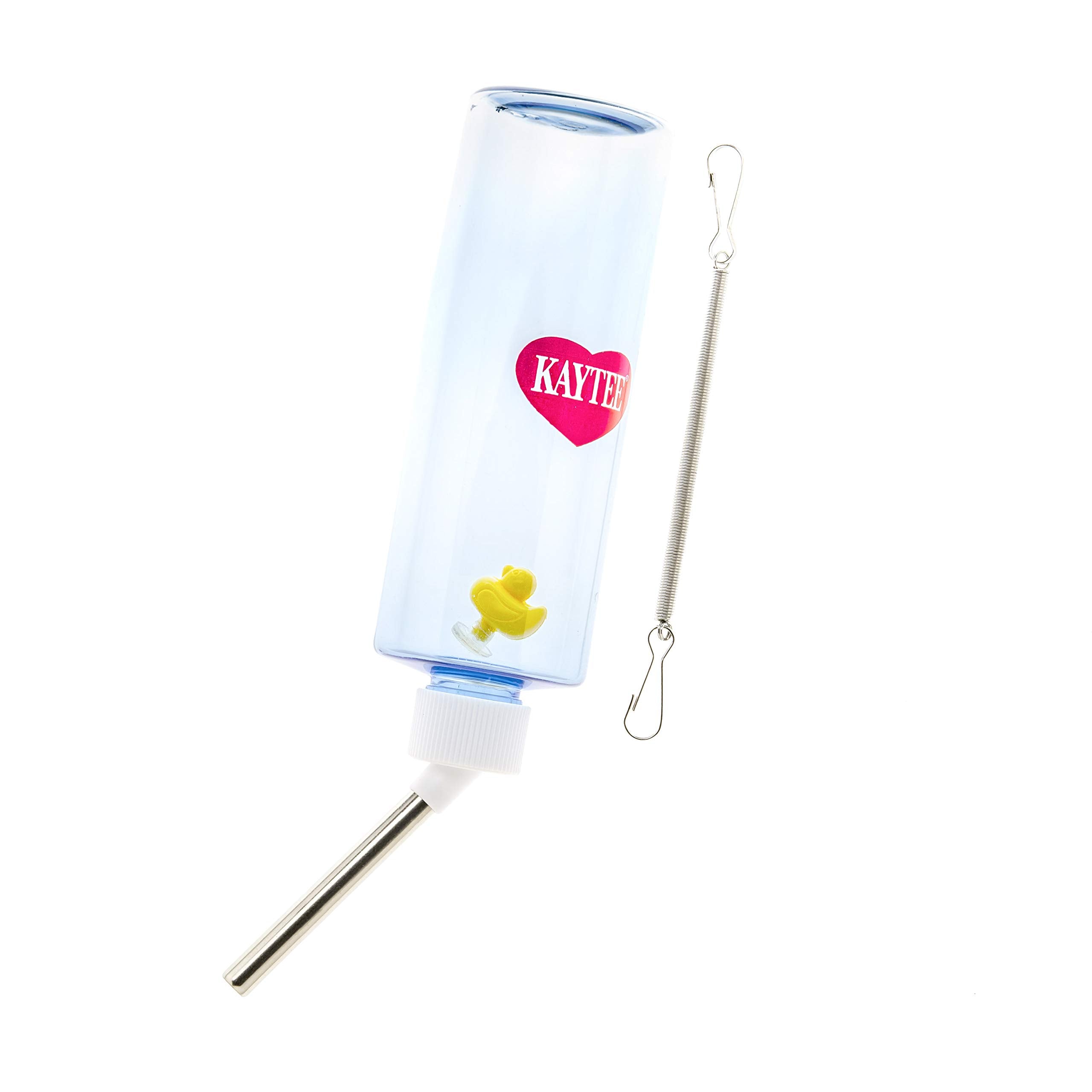 Kaytee Clear View Water Bottle For Pet Gerbils, Hamsters & Mice, 8 Oz