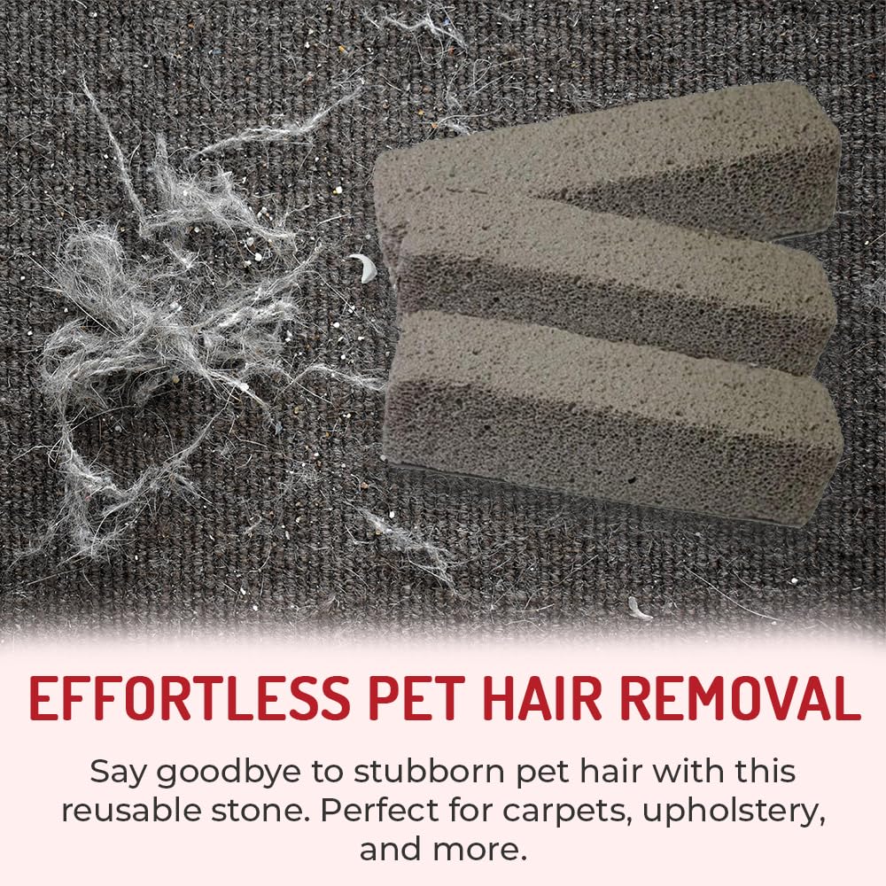 Discount Car Care Products Pet Hair Remover Rock Removes Dog Hair Or Cat Hair Quick, Easy & Efficient From Carpet & Upholstery (3 Pack)
