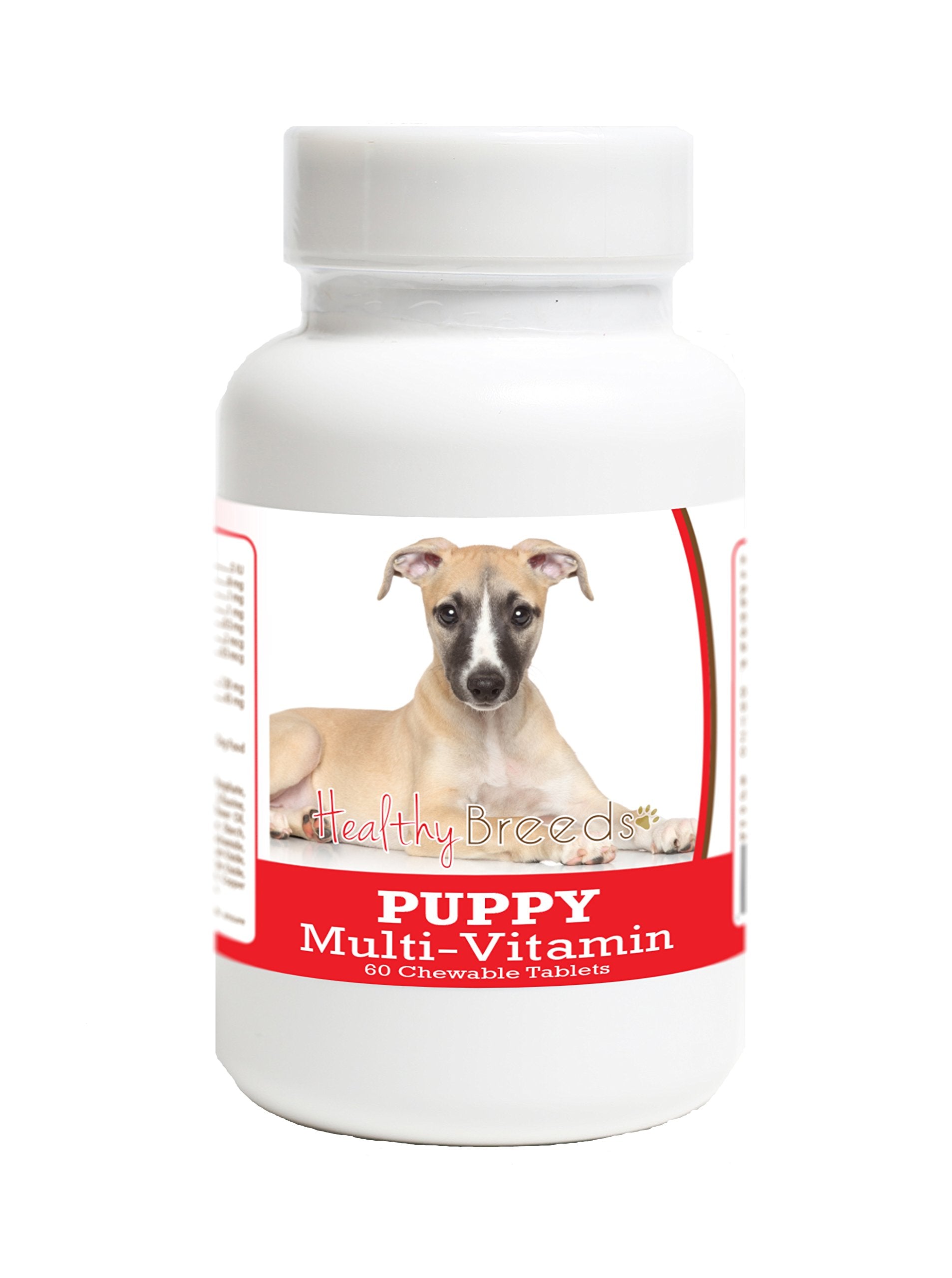 Healthy Breeds Whippet Puppy Dog Multivitamin Tablet 60 Count
