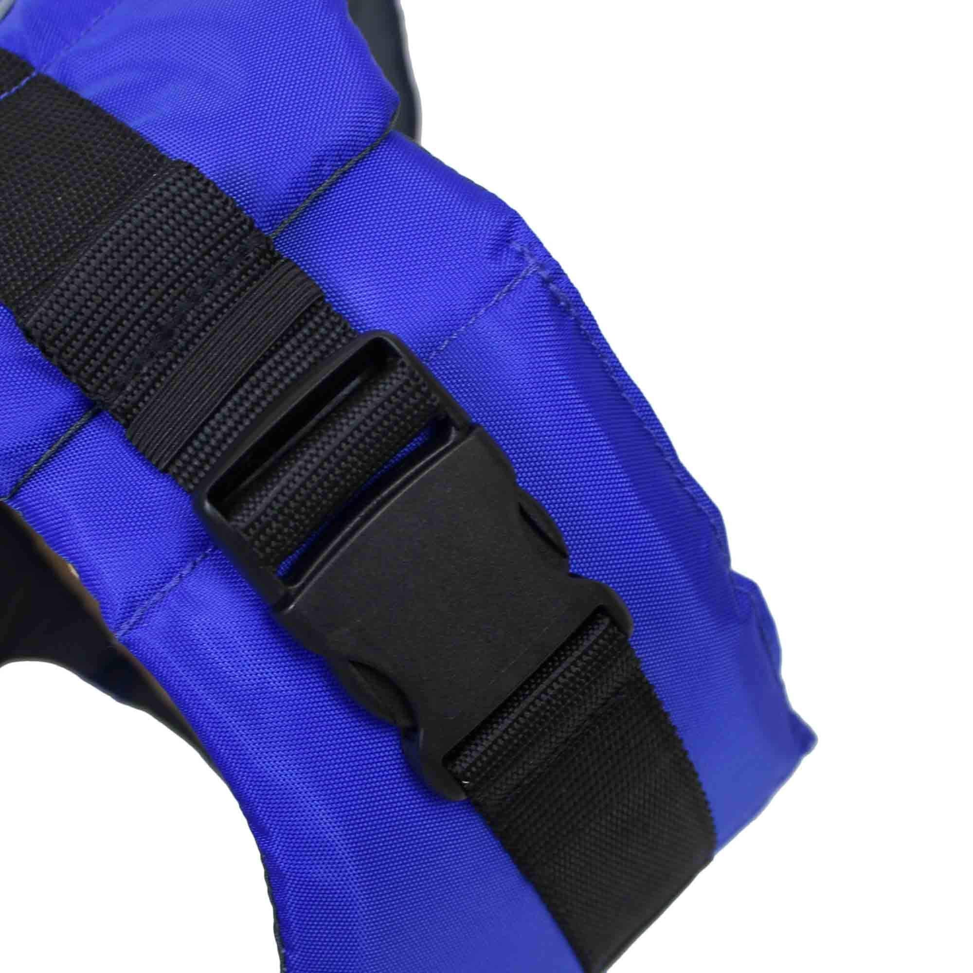 Stohlquist Waterware Pup Float Deluxe Life Jacket, Blue, X-Large