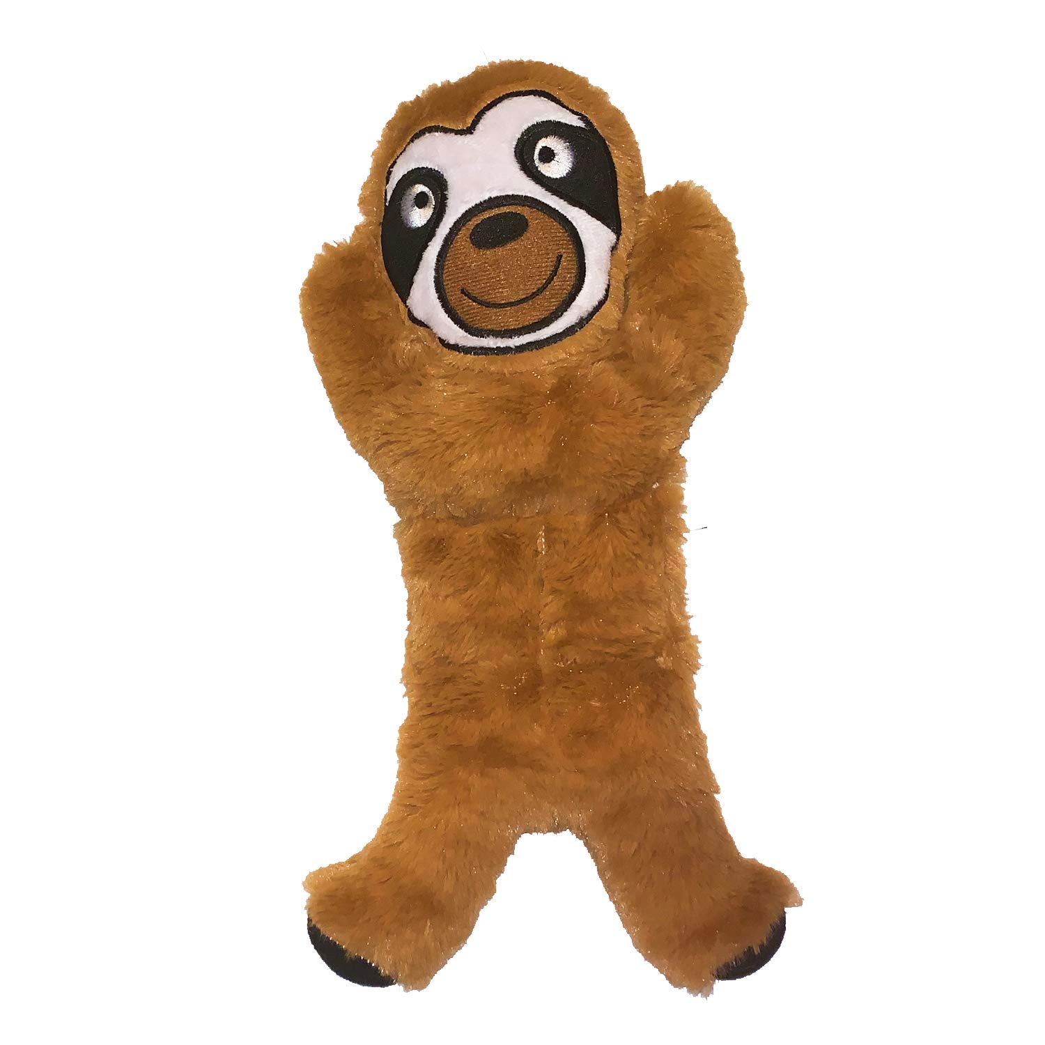 Jalousie 5 Pack 12   Dog Toys Assortment - Plush Squeaky Toys for Medium to Large Breeds - Raccoon, Elk, Hippo, Fox, Sloth