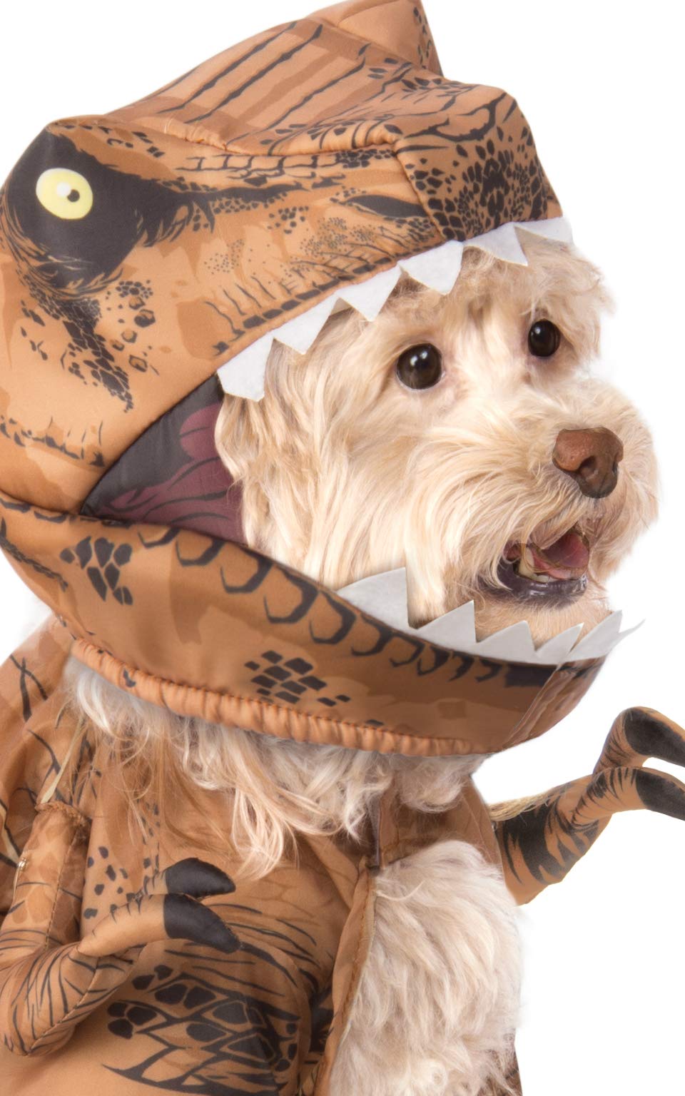Rubies Jurassic World T. Rex Dinosaur Pet Costume For Themed Parties And Halloween, As Shown, Medium
