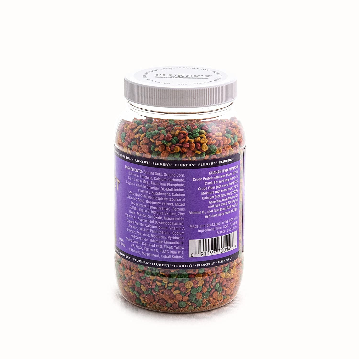 Flukers Premium Tortoise Diet Small Pellet Food, 7 oz