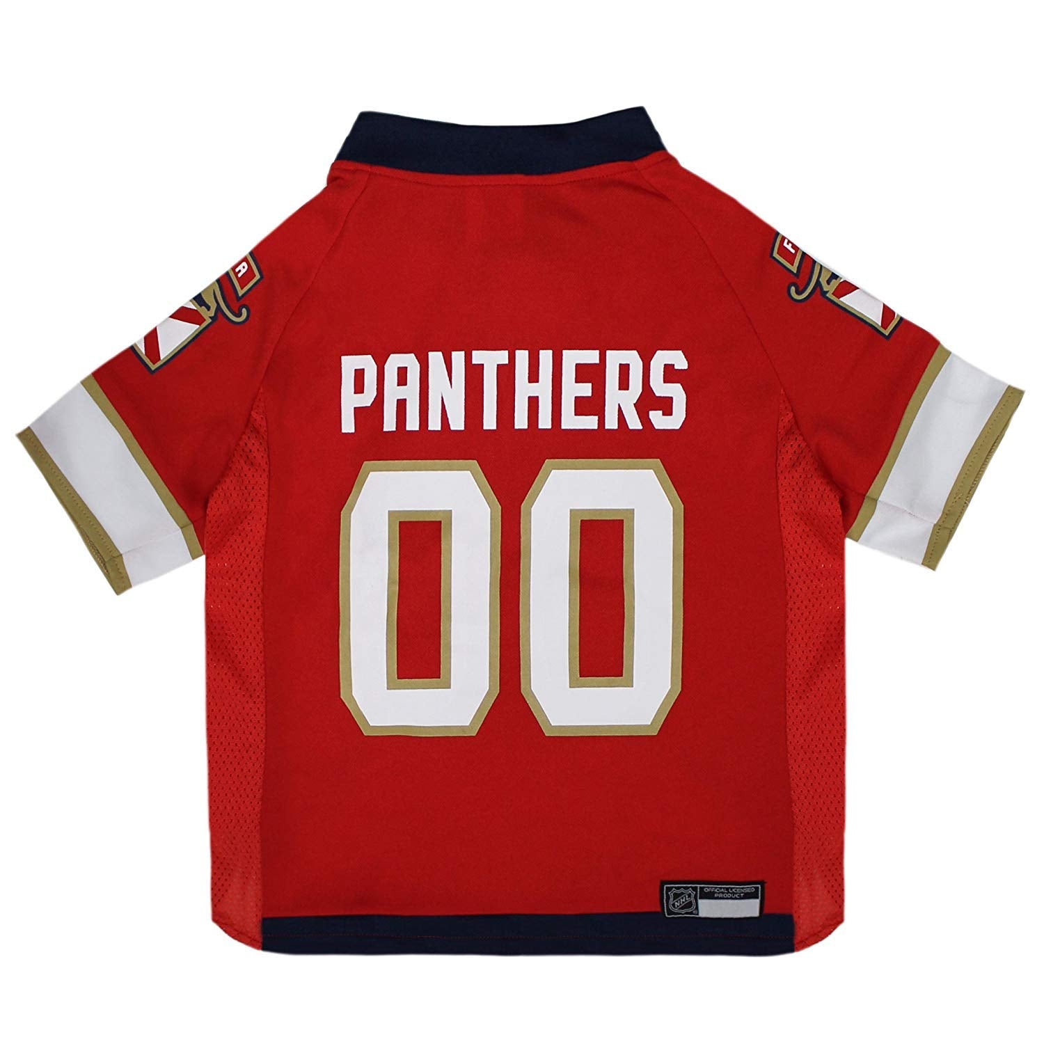 Pets First NHL Florida Panthers Jersey for Dogs & Cats, X-Small. - Let Your Pet Be A Real NHL Fan!