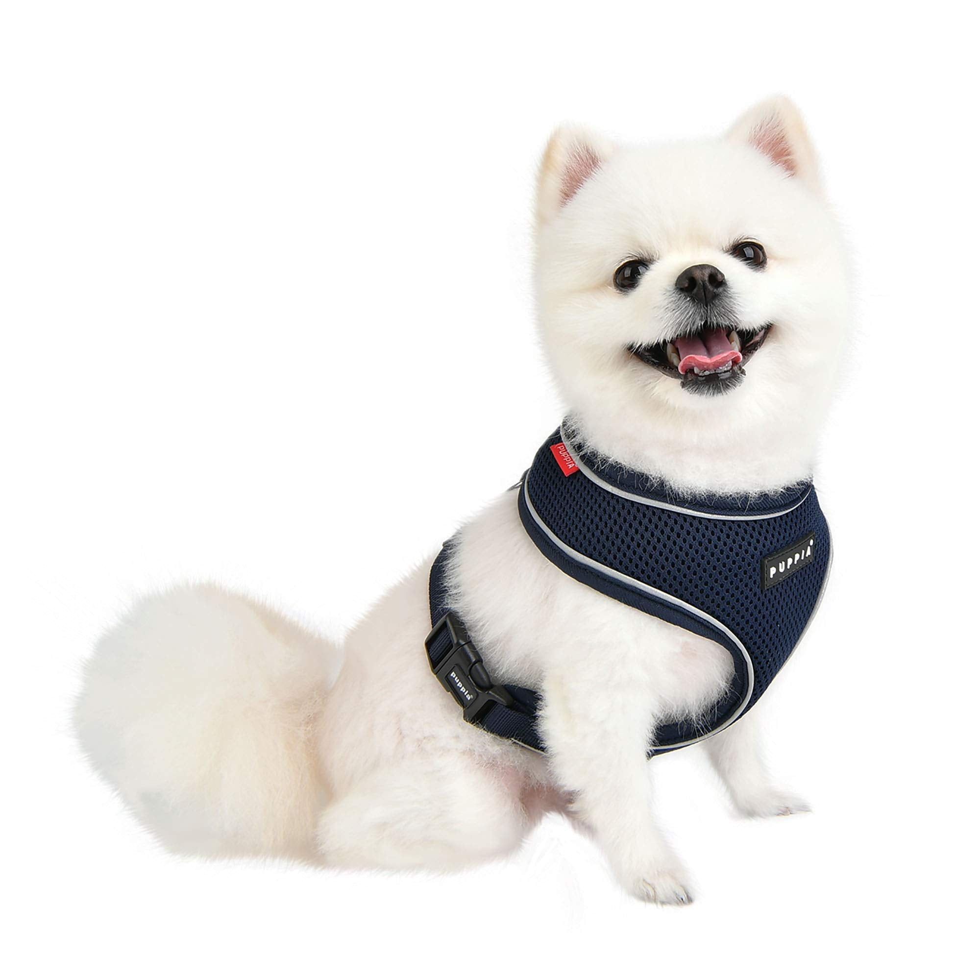 Puppia Soft Harness PRO - Navy - S (PAUA-HA1828-NY-S)